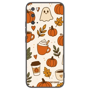 Picasee silikonový černý obal pro Samsung Galaxy S20 G980F - Fall vibes