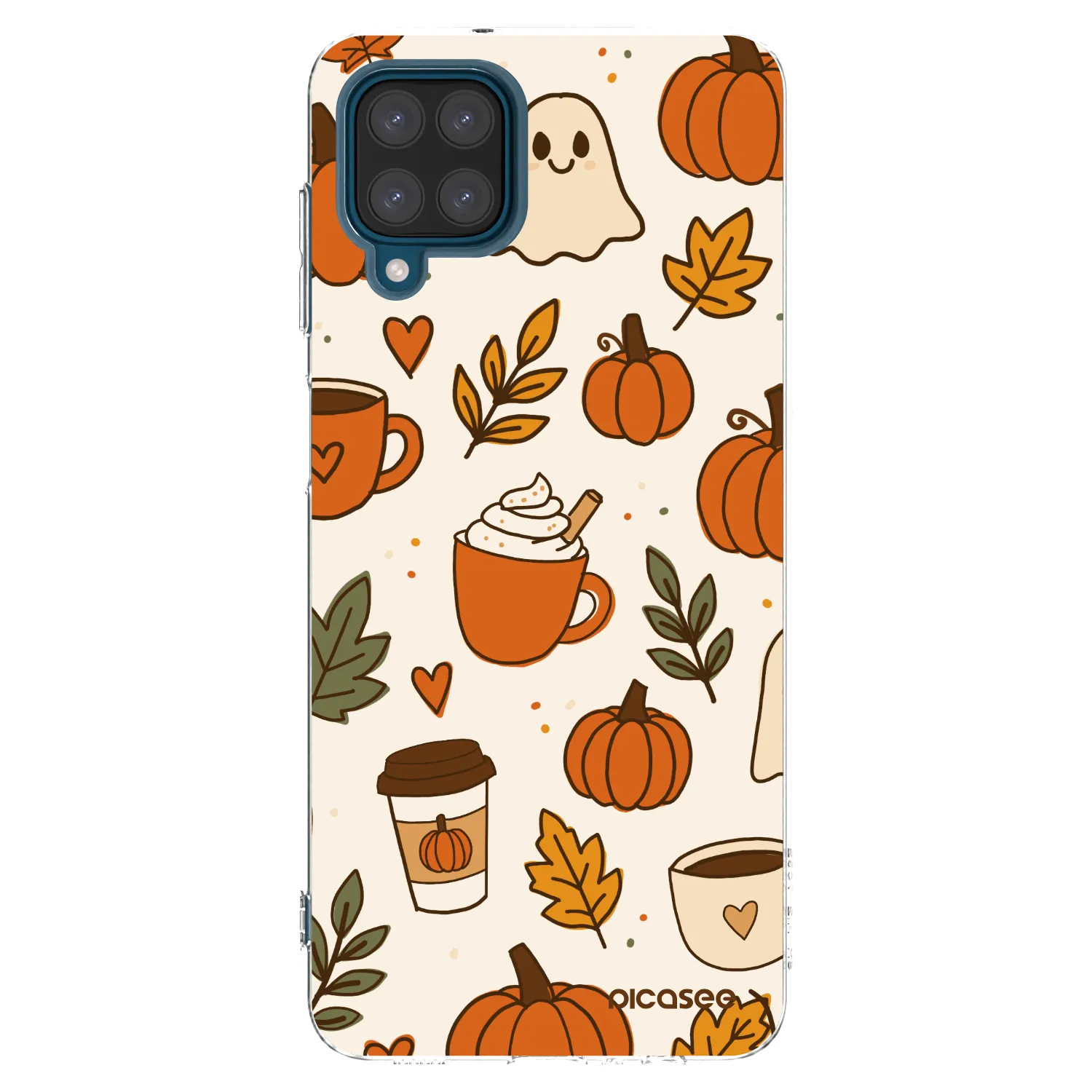 Picasee silikonový průhledný obal pro Samsung Galaxy A12 A125F - Fall vibes