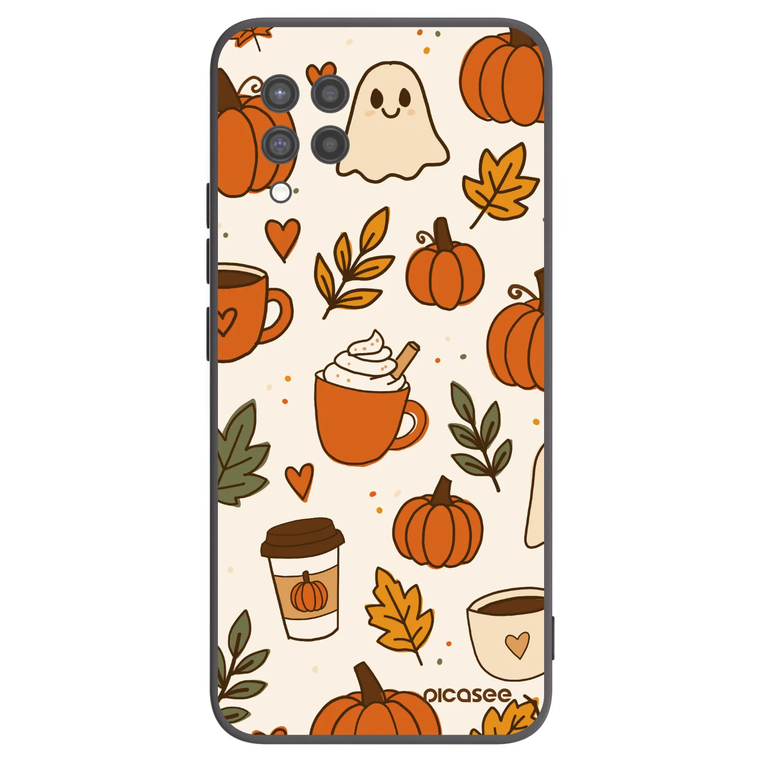 Picasee silikonový černý obal pro Samsung Galaxy A42 A426B - Fall vibes