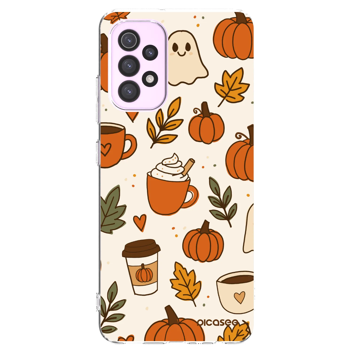 Picasee silikonový průhledný obal pro Samsung Galaxy A32 5G A326B - Fall vibes