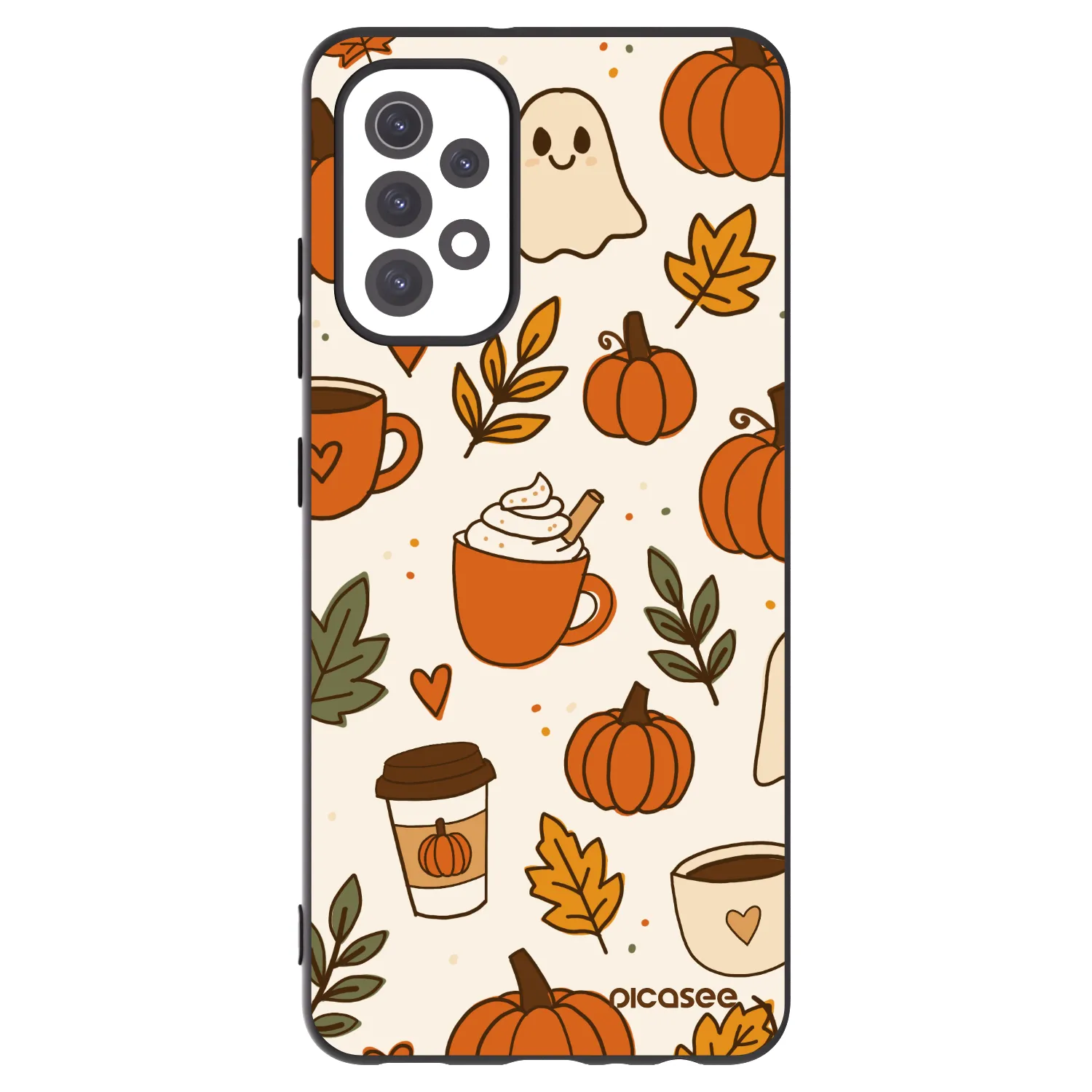 Picasee silikonový černý obal pro Samsung Galaxy A32 5G A326B - Fall vibes