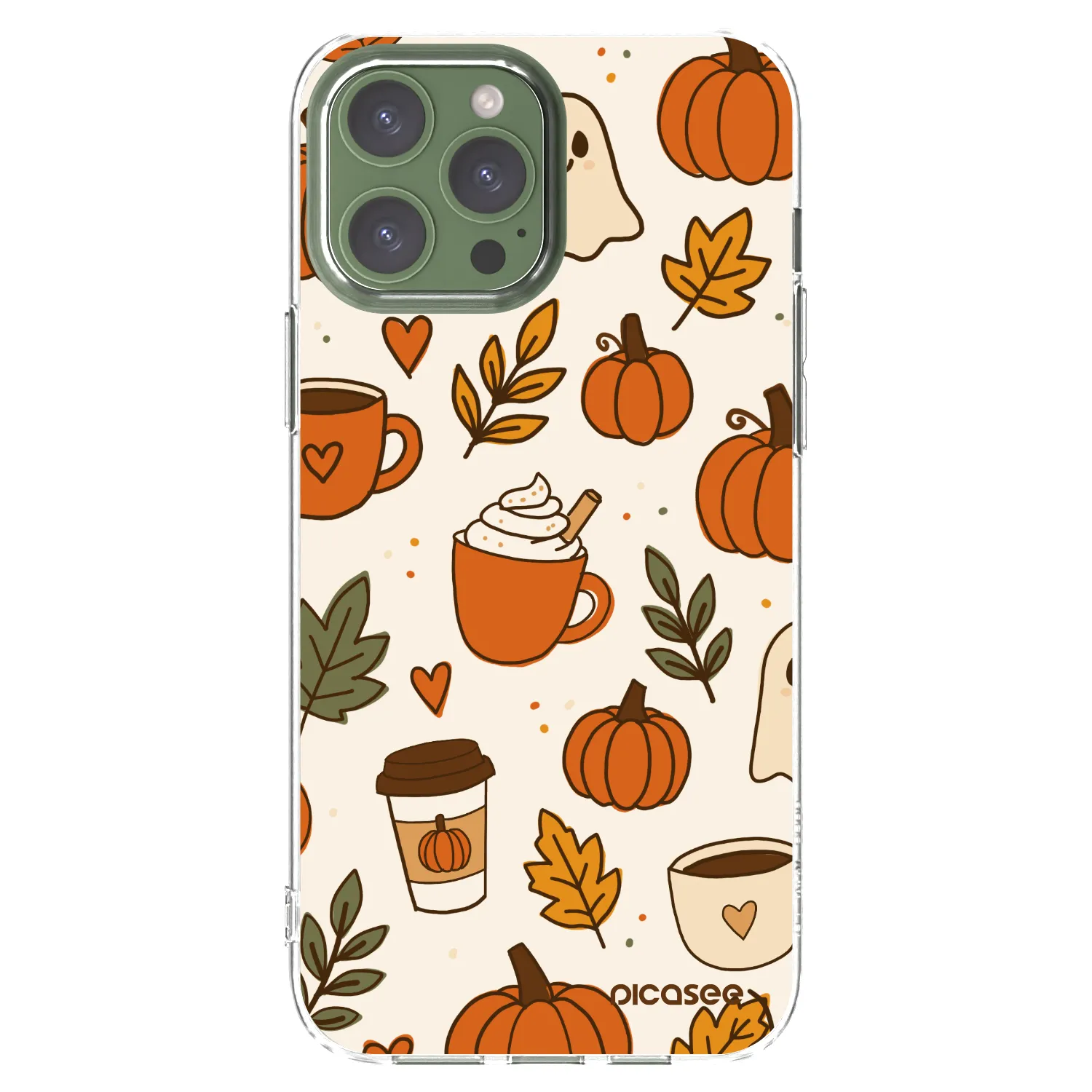 Picasee silikonový průhledný obal pro Apple iPhone 13 Pro Max - Fall vibes