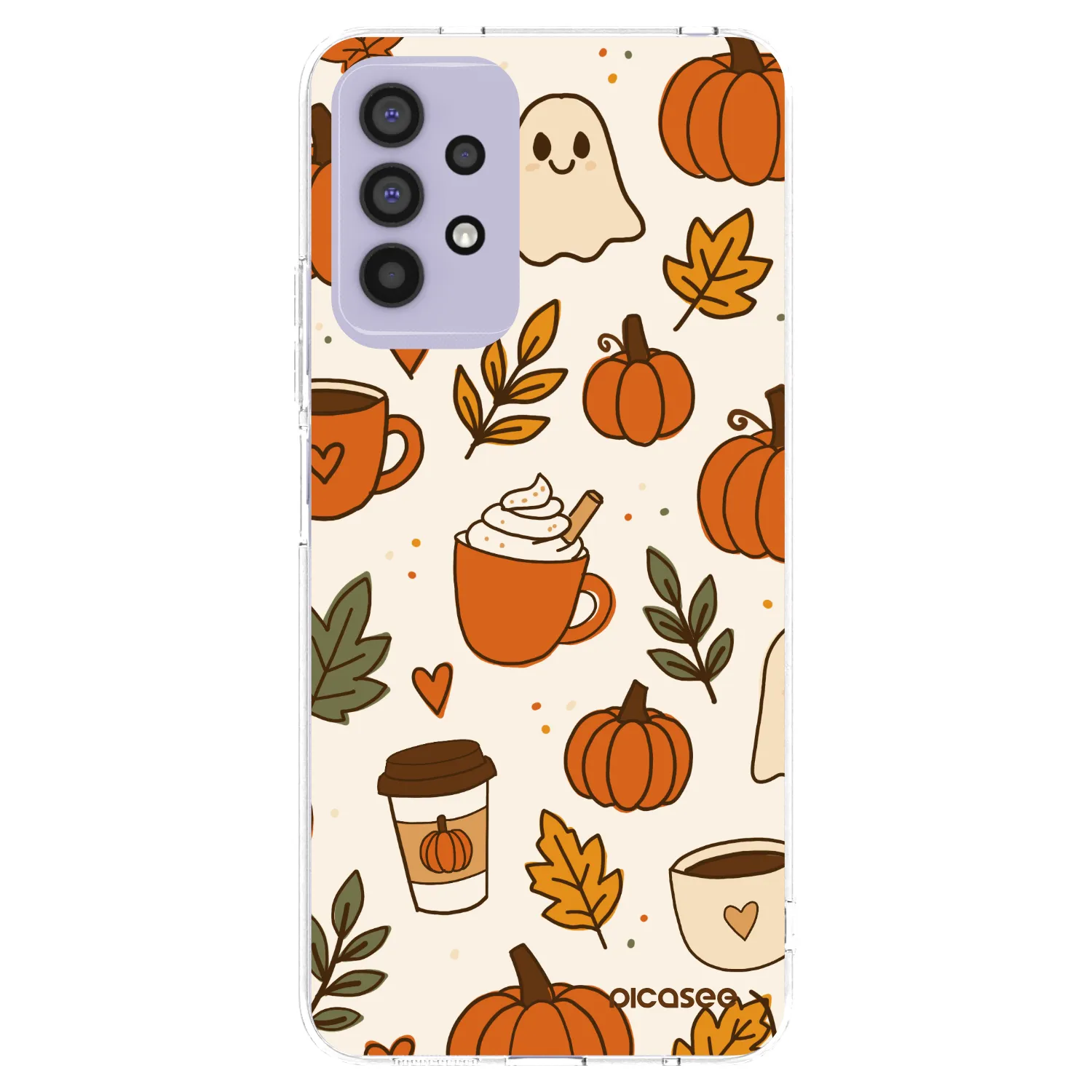 Picasee silikonový průhledný obal pro Samsung Galaxy A32 4G SM-A325F - Fall vibes