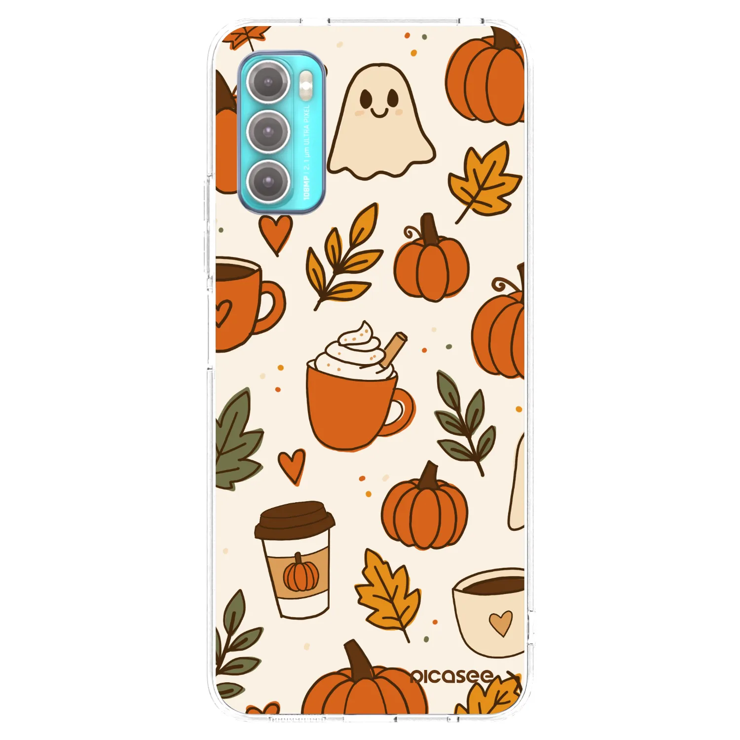 Picasee silikonový průhledný obal pro Motorola Moto G60 - Fall vibes