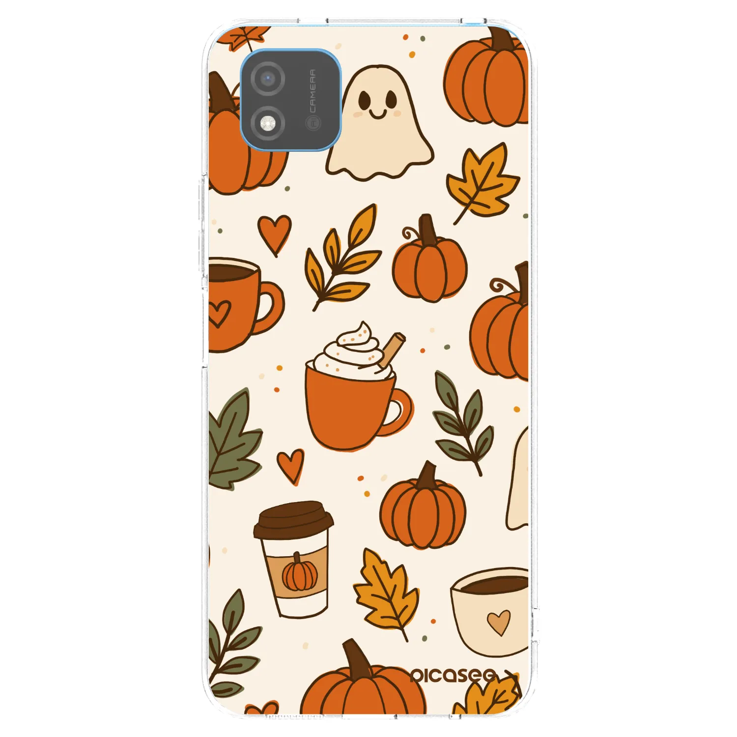 Picasee silikonový průhledný obal pro Realme C11 (2021) - Fall vibes