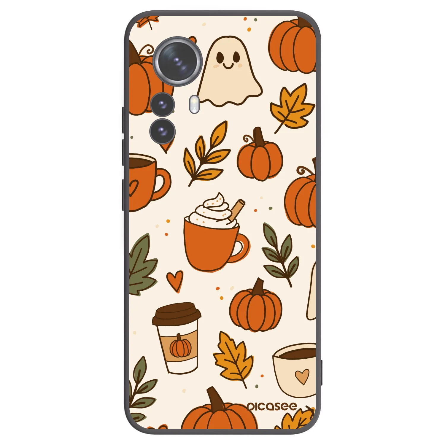 Picasee silikonový černý obal pro Xiaomi 12 Pro - Fall vibes