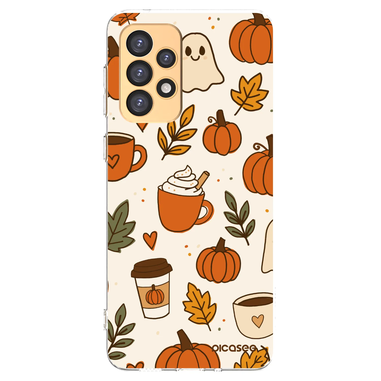 Picasee silikonový průhledný obal pro Samsung Galaxy A33 5G A336 - Fall vibes