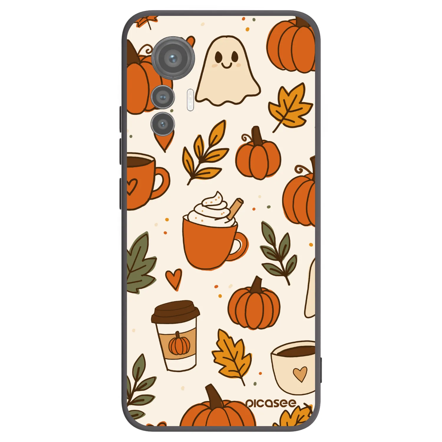 Picasee silikonový černý obal pro Xiaomi 12 Lite - Fall vibes
