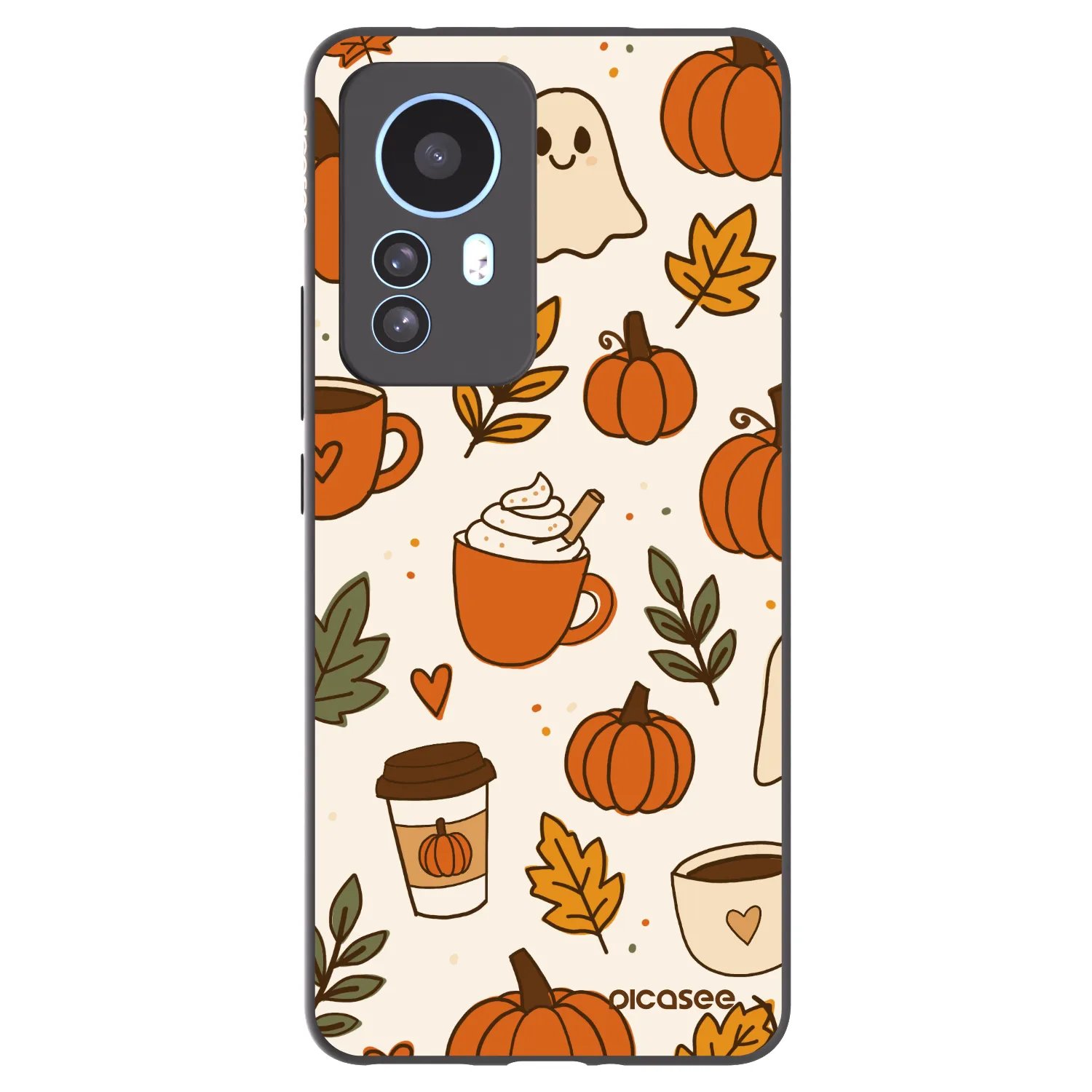 Picasee silikonový černý obal pro Xiaomi 12T Pro - Fall vibes