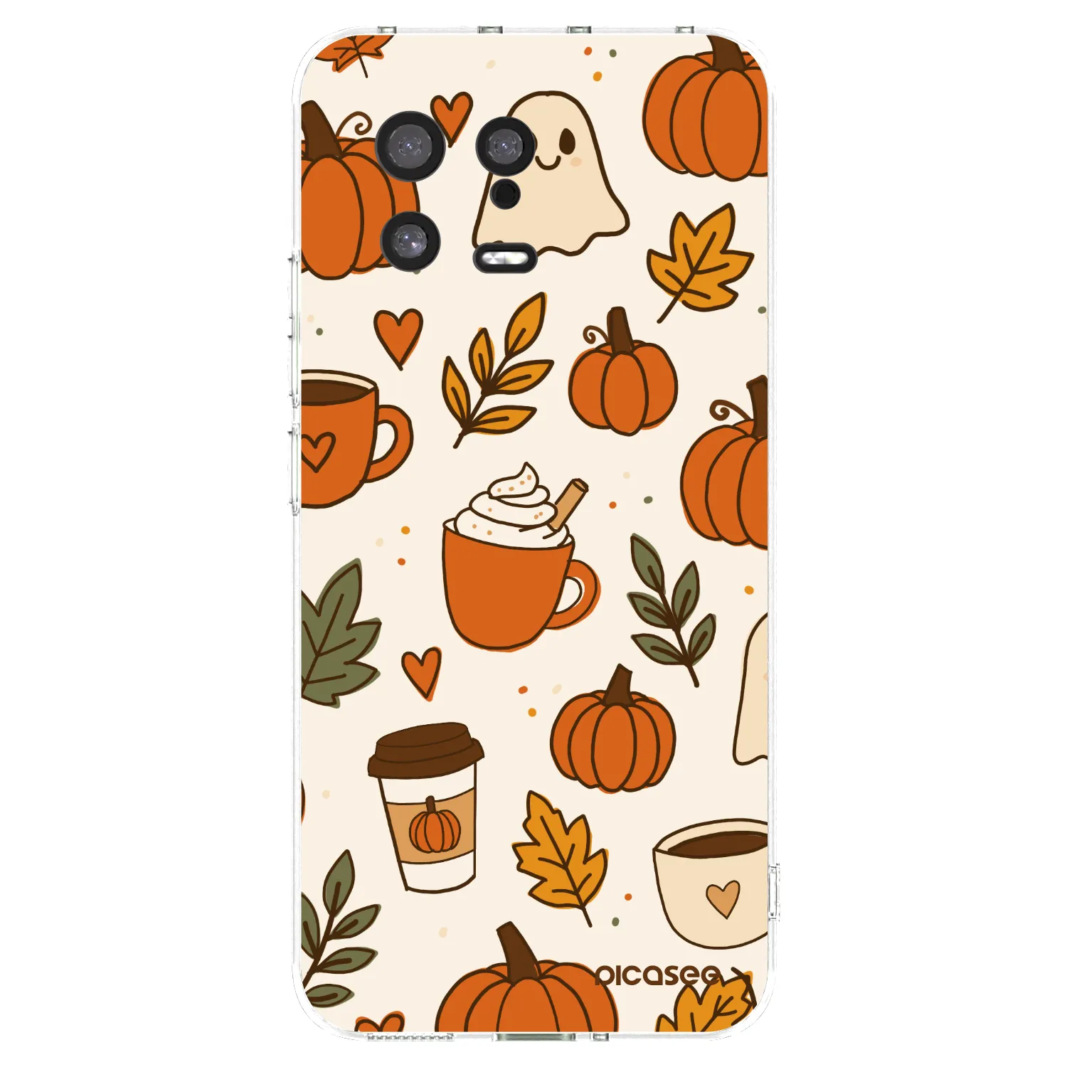 Picasee silikonový průhledný obal pro Xiaomi 13 - Fall vibes