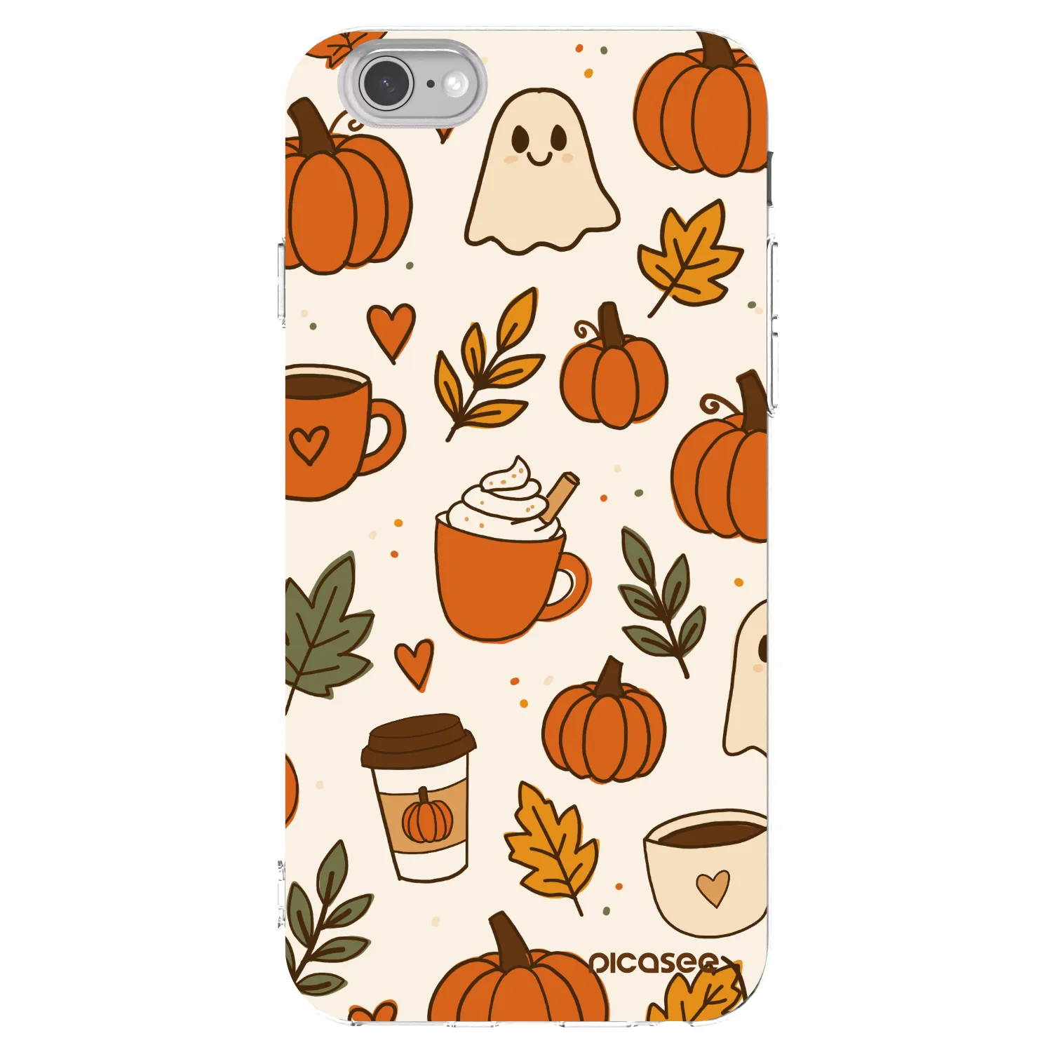 Picasee silikonový průhledný obal pro Apple iPhone 6/6S - Fall vibes