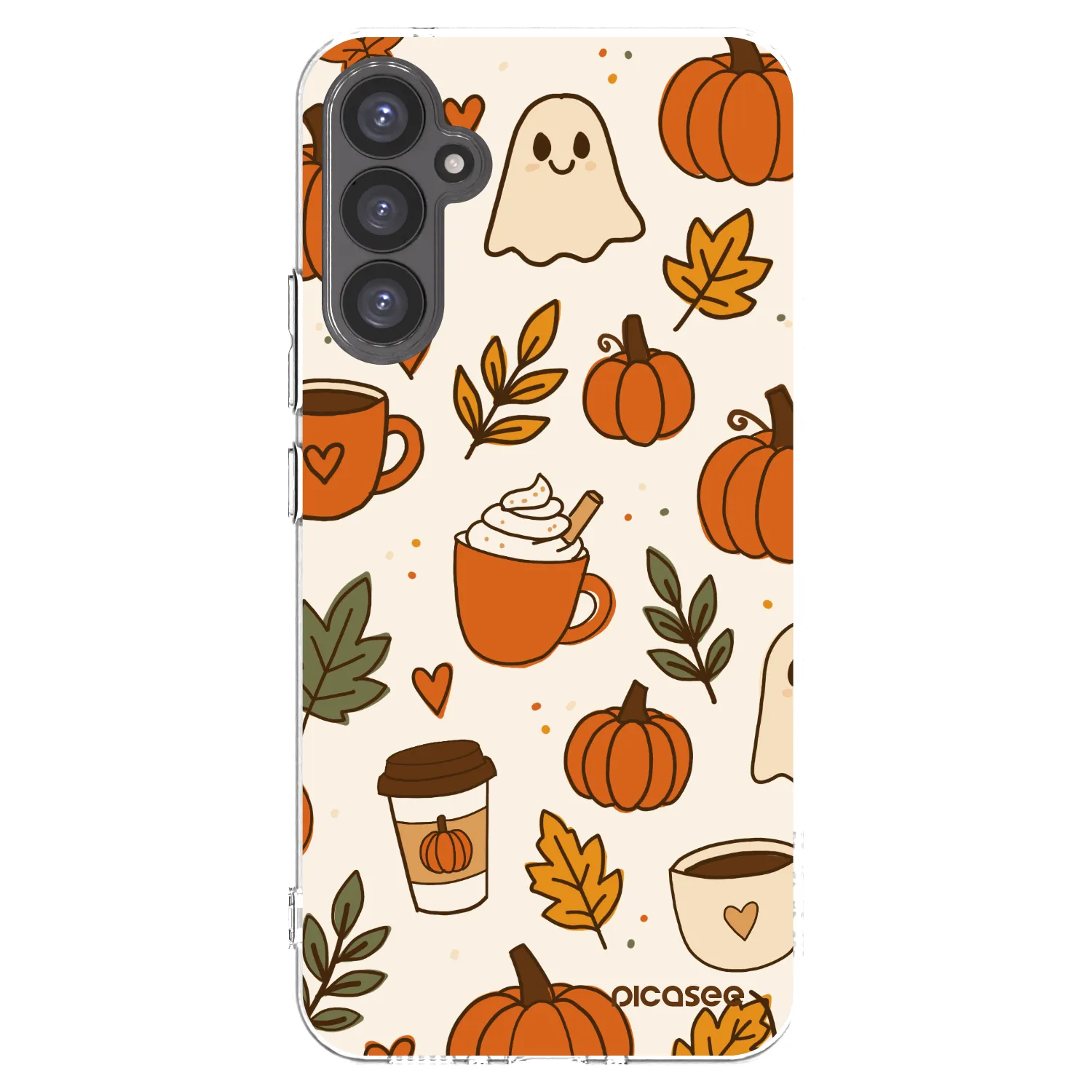 Picasee silikonový průhledný obal pro Samsung Galaxy A34 5G A346B - Fall vibes