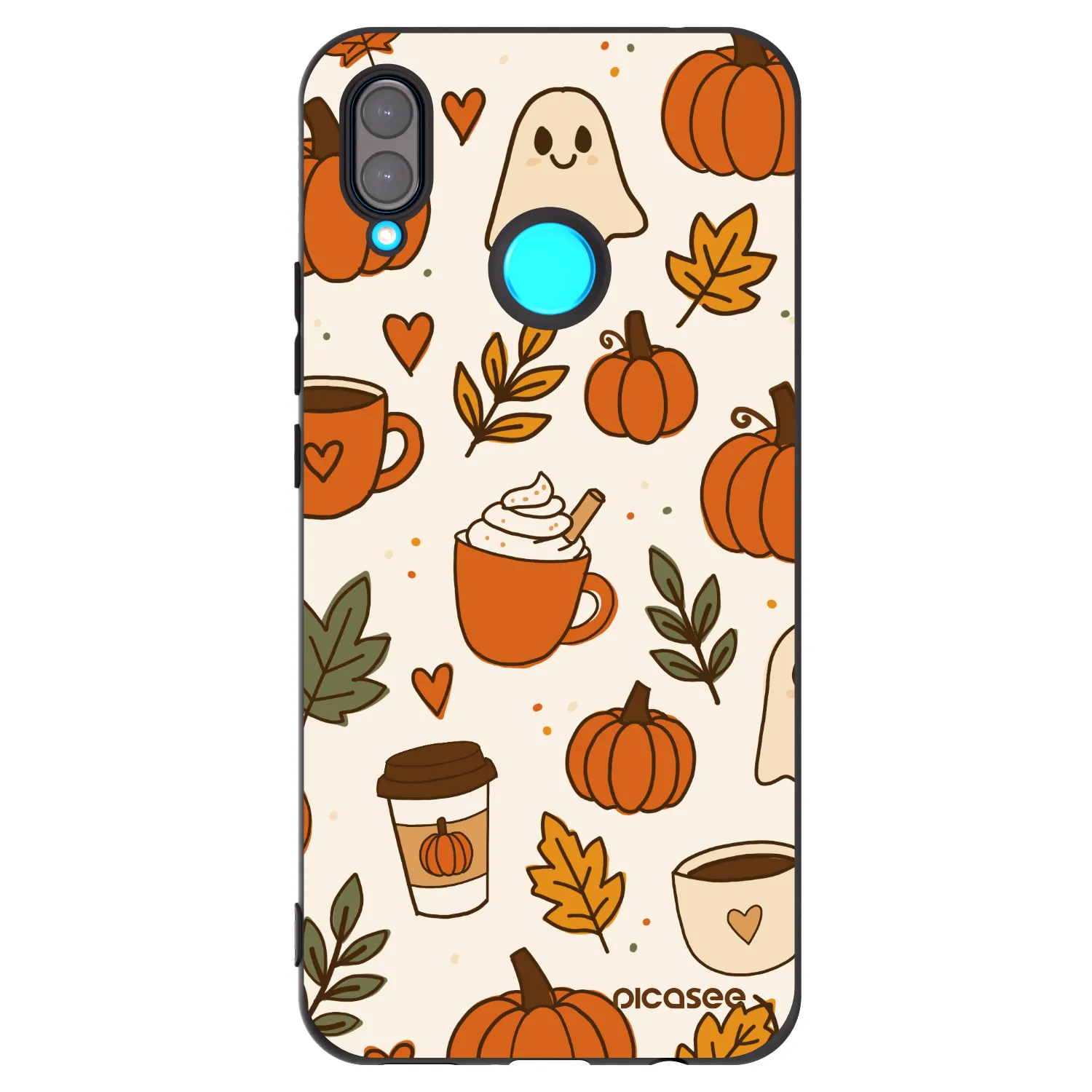 Picasee silikonový černý obal pro Huawei Nova 3 - Fall vibes