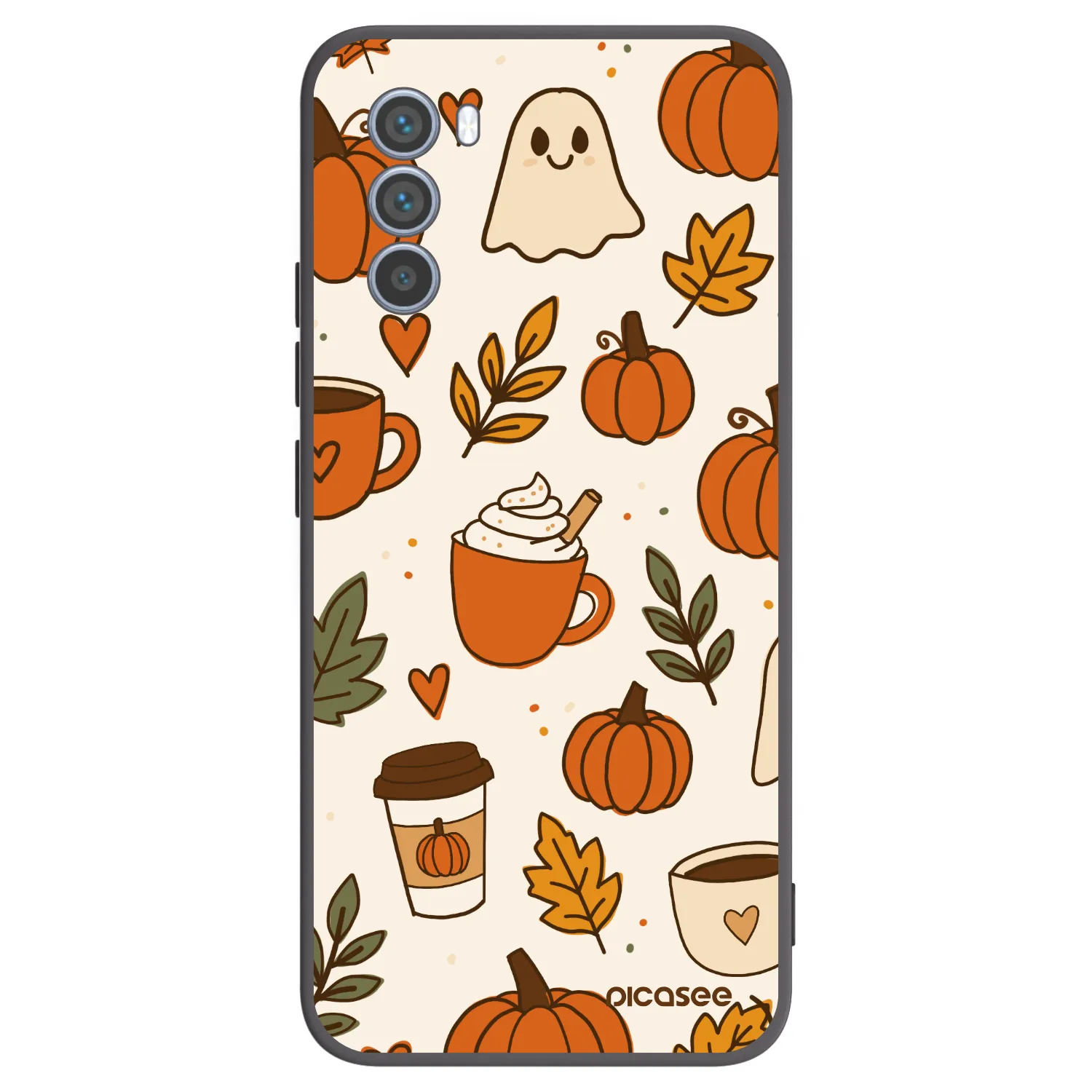 Picasee silikonový černý obal pro Motorola Moto G62 - Fall vibes