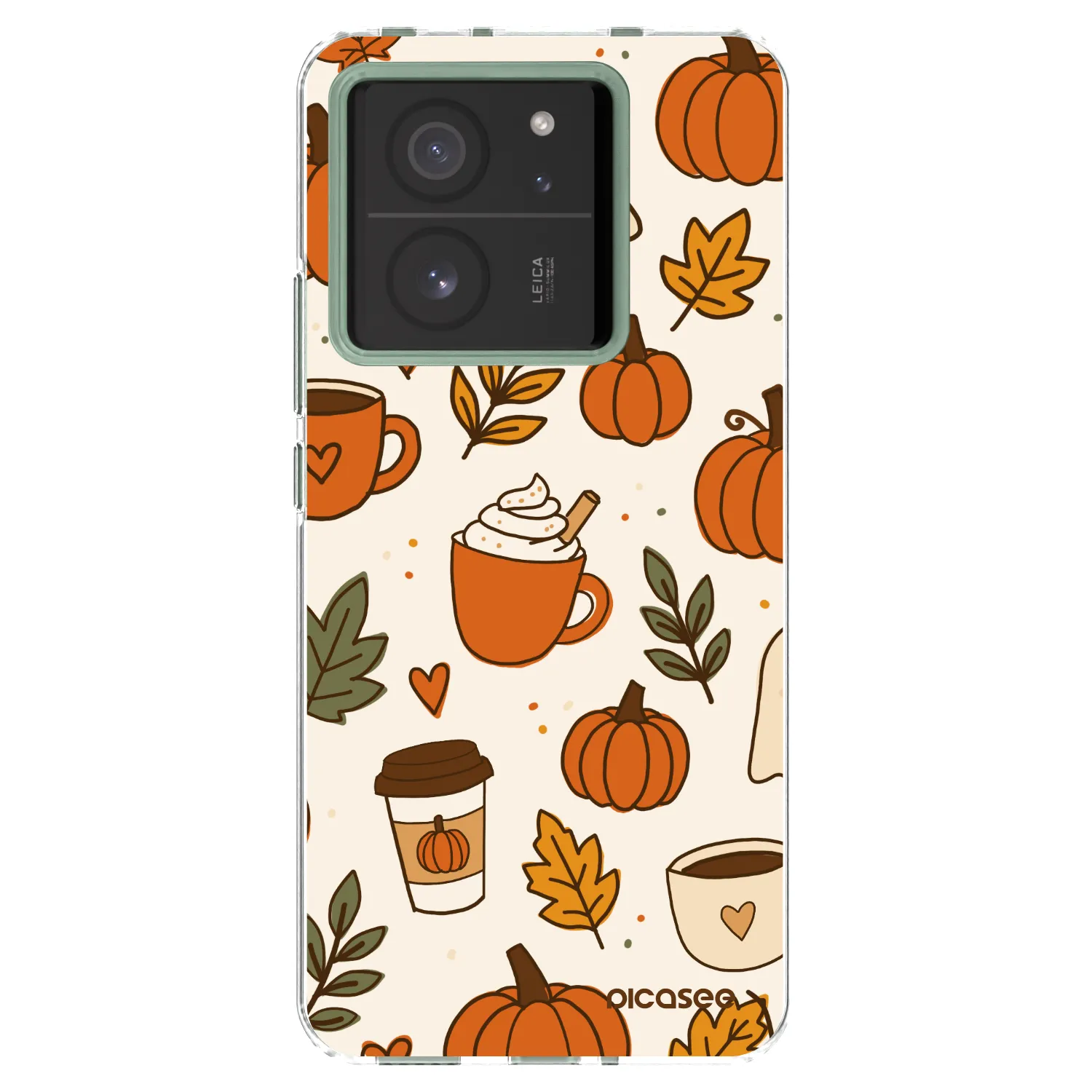 Picasee silikonový průhledný obal pro Xiaomi 13T - Fall vibes