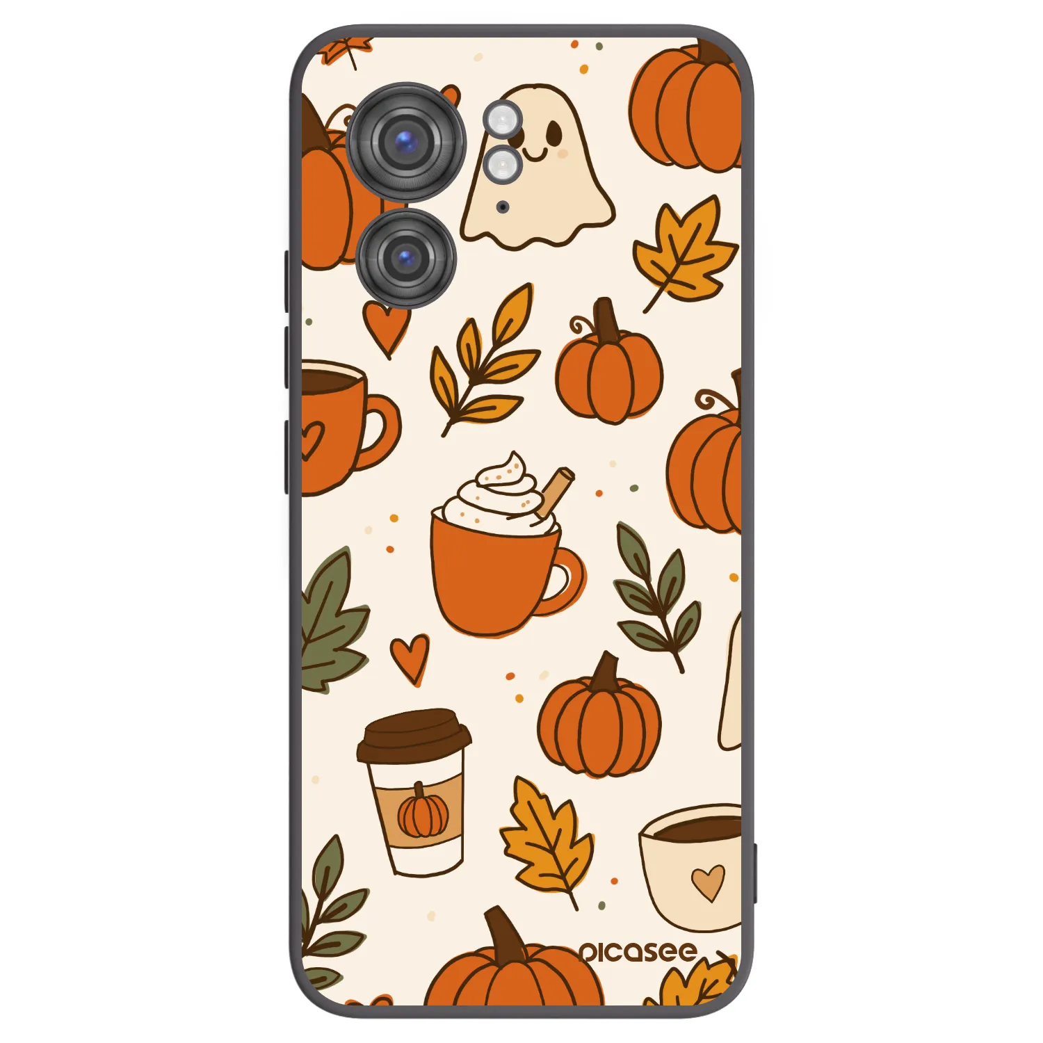 Picasee silikonový černý obal pro Motorola Edge 40 - Fall vibes