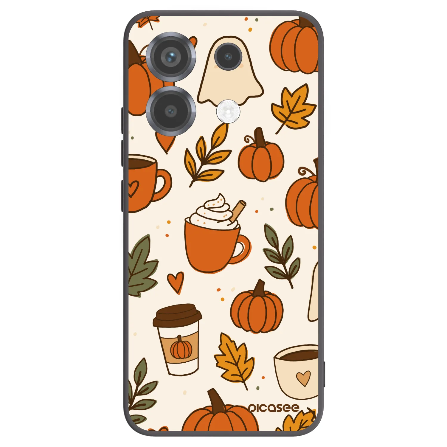 Picasee silikonový černý obal pro Xiaomi Poco X6 - Fall vibes