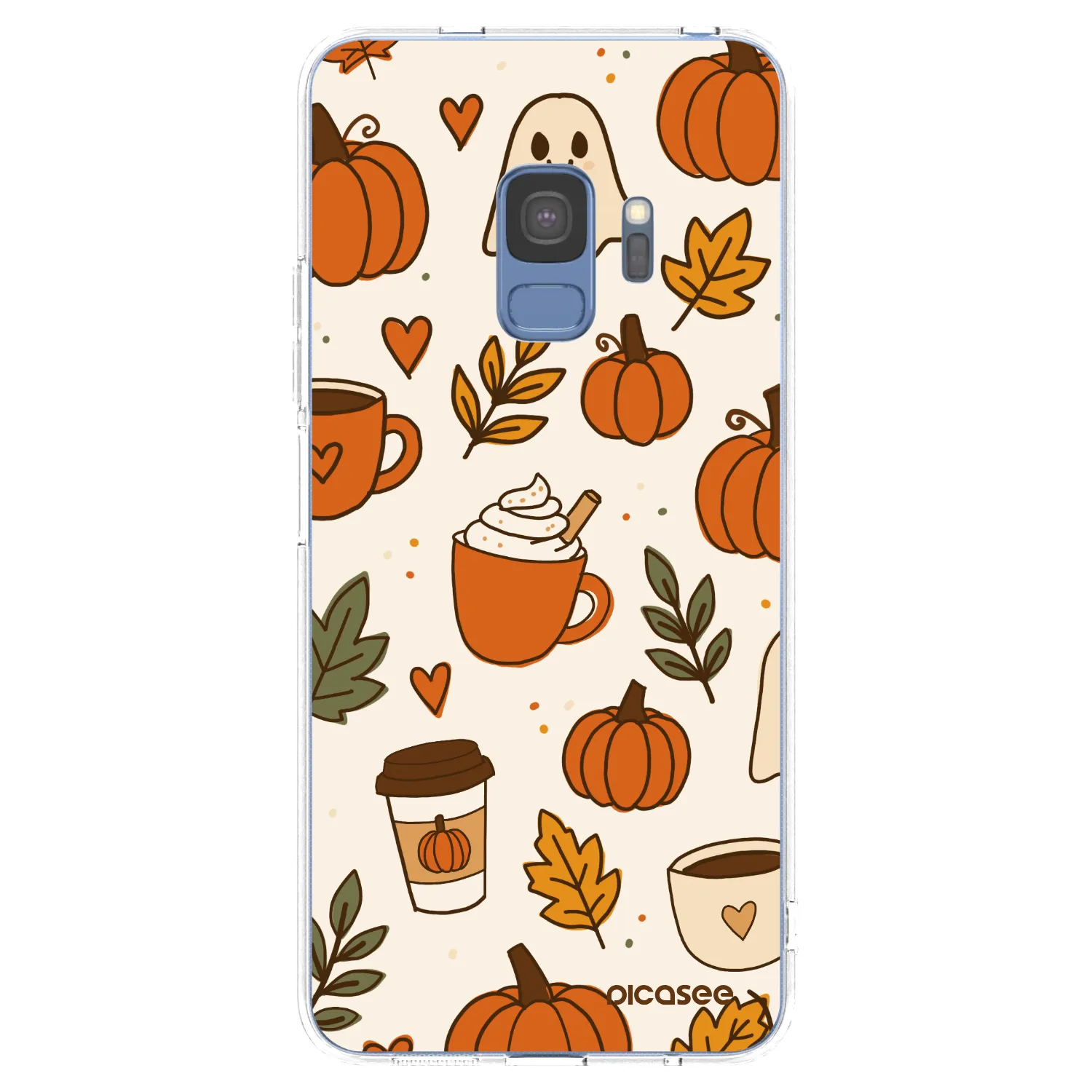Picasee silikonový průhledný obal pro Samsung Galaxy S9 G960F - Fall vibes