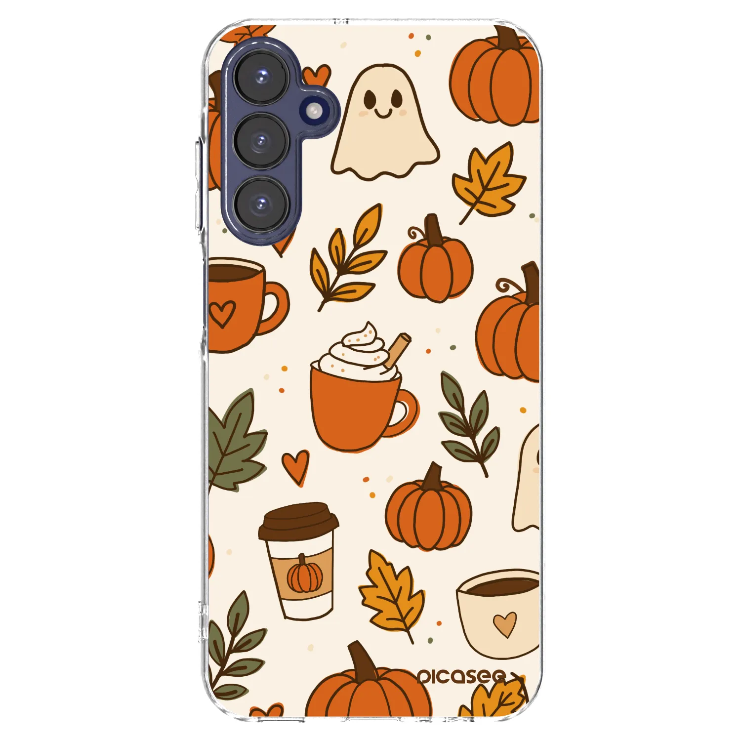 Picasee silikonový průhledný obal pro Samsung Galaxy A15 A155F 4G - Fall vibes