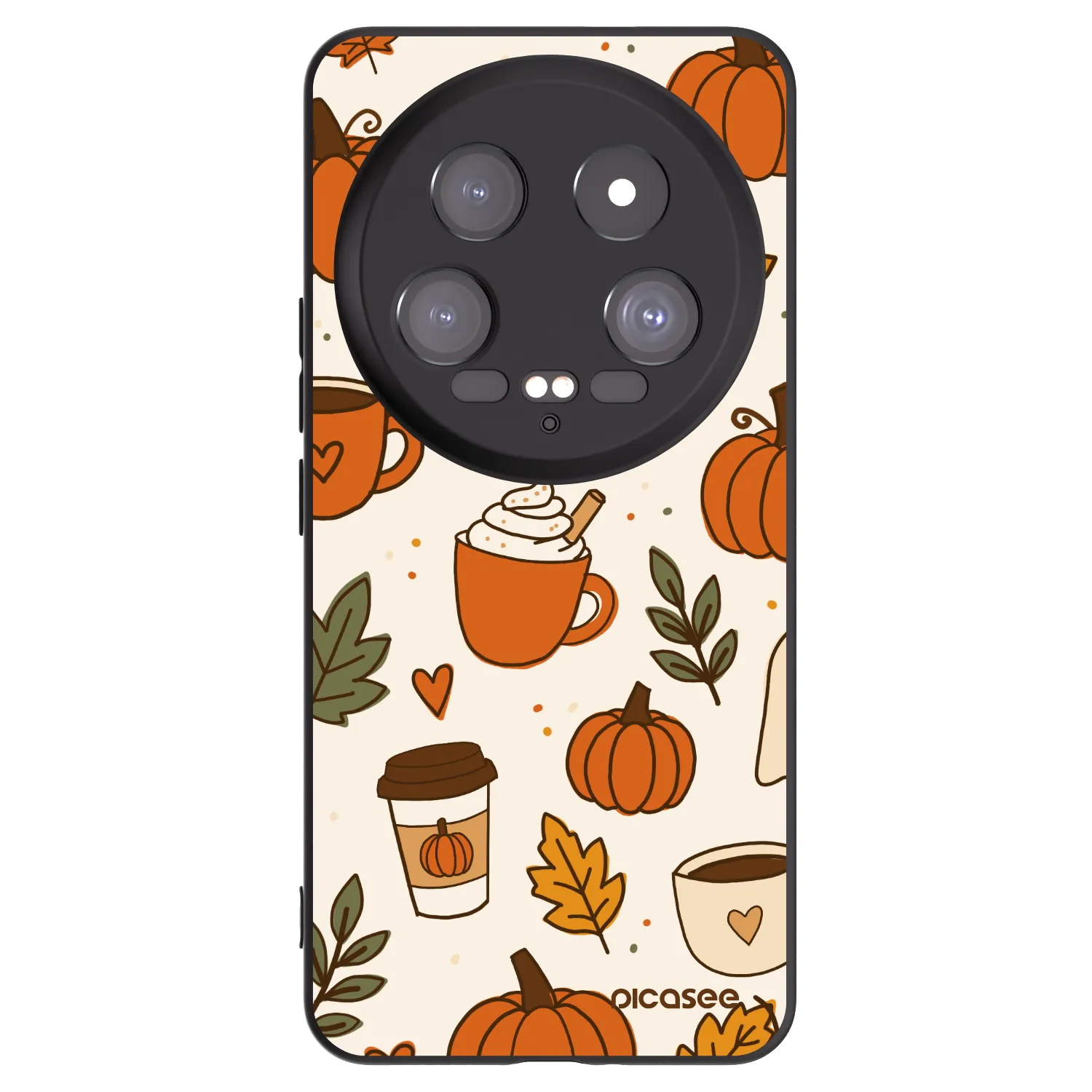Picasee silikonový černý obal pro Xiaomi 14 Ultra - Fall vibes