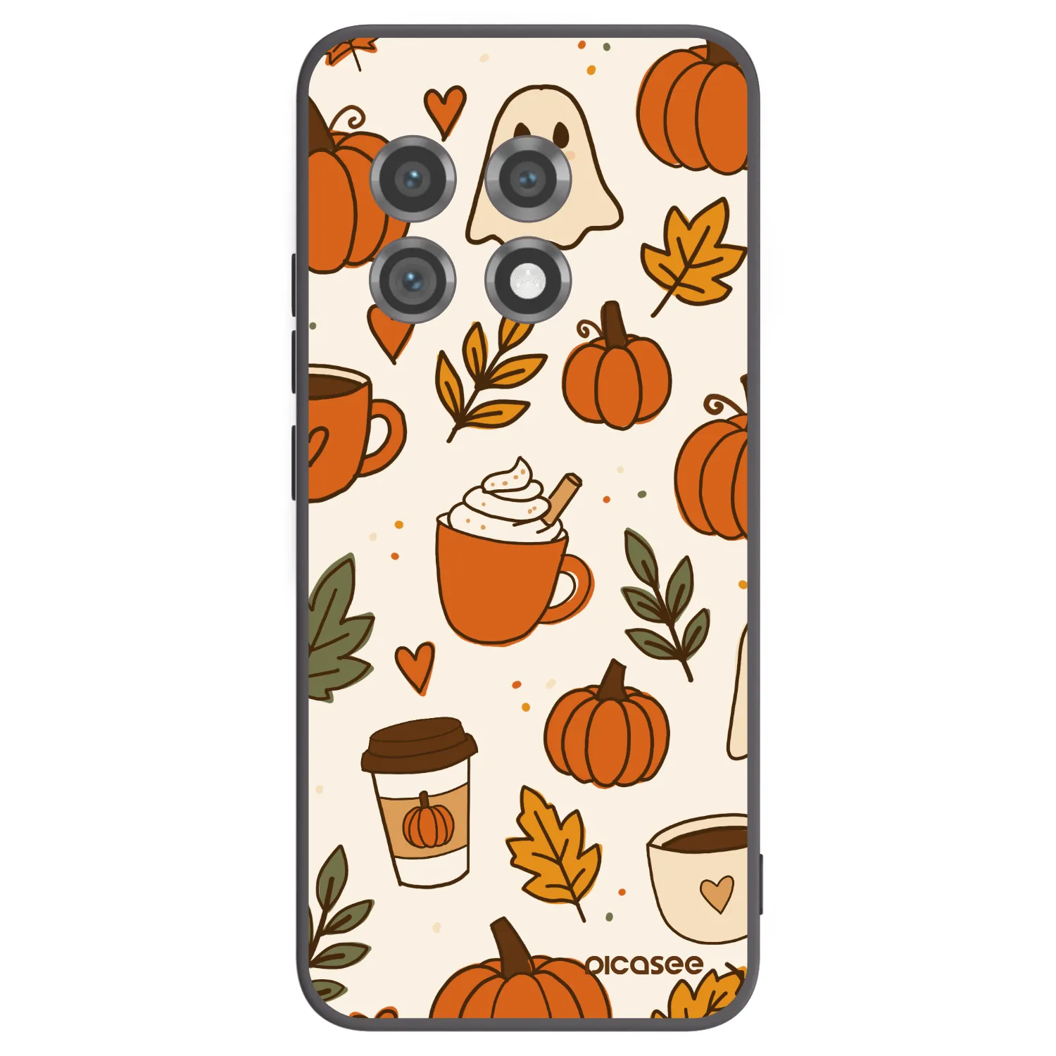 Picasee silikonový černý obal pro OnePlus 11 5G - Fall vibes