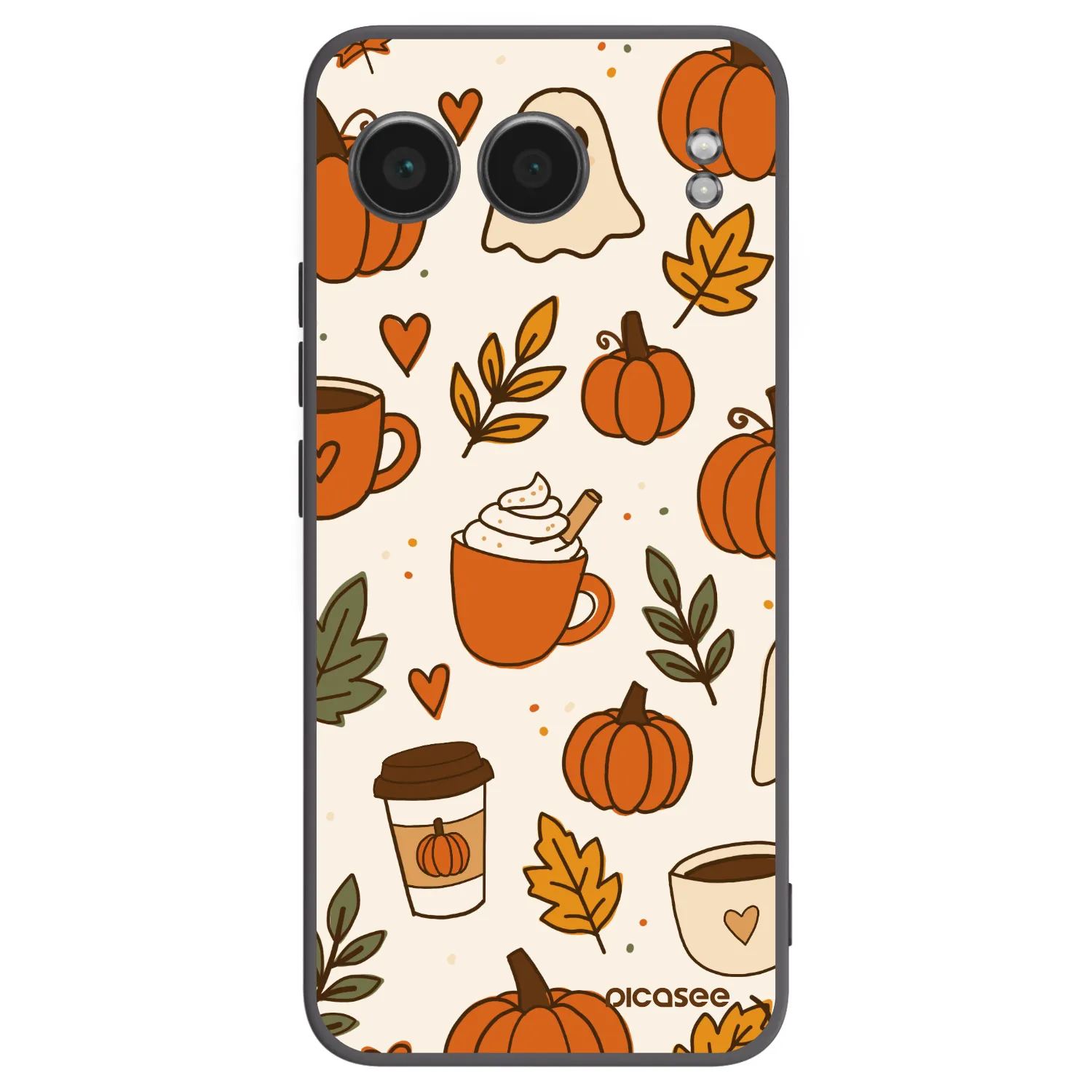 Picasee silikonový černý obal pro OnePlus Nord 4 - Fall vibes