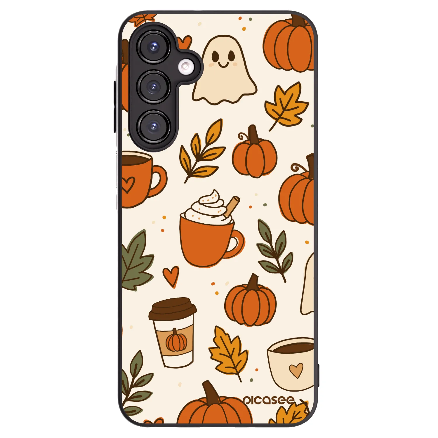 Picasee silikonový černý obal pro Samsung Galaxy A16 5G - Fall vibes