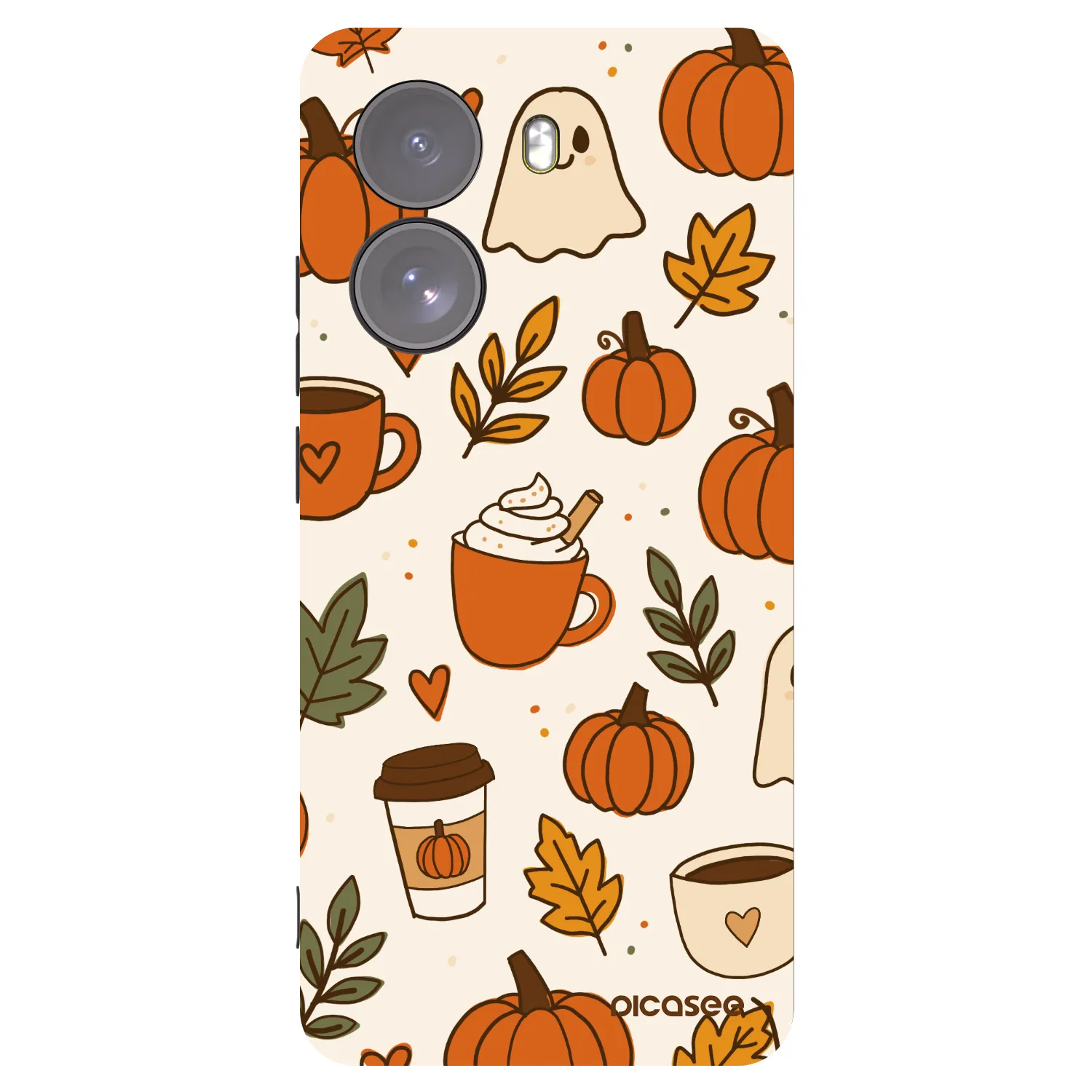 Picasee silikonový černý obal pro Xiaomi Poco X7 - Fall vibes