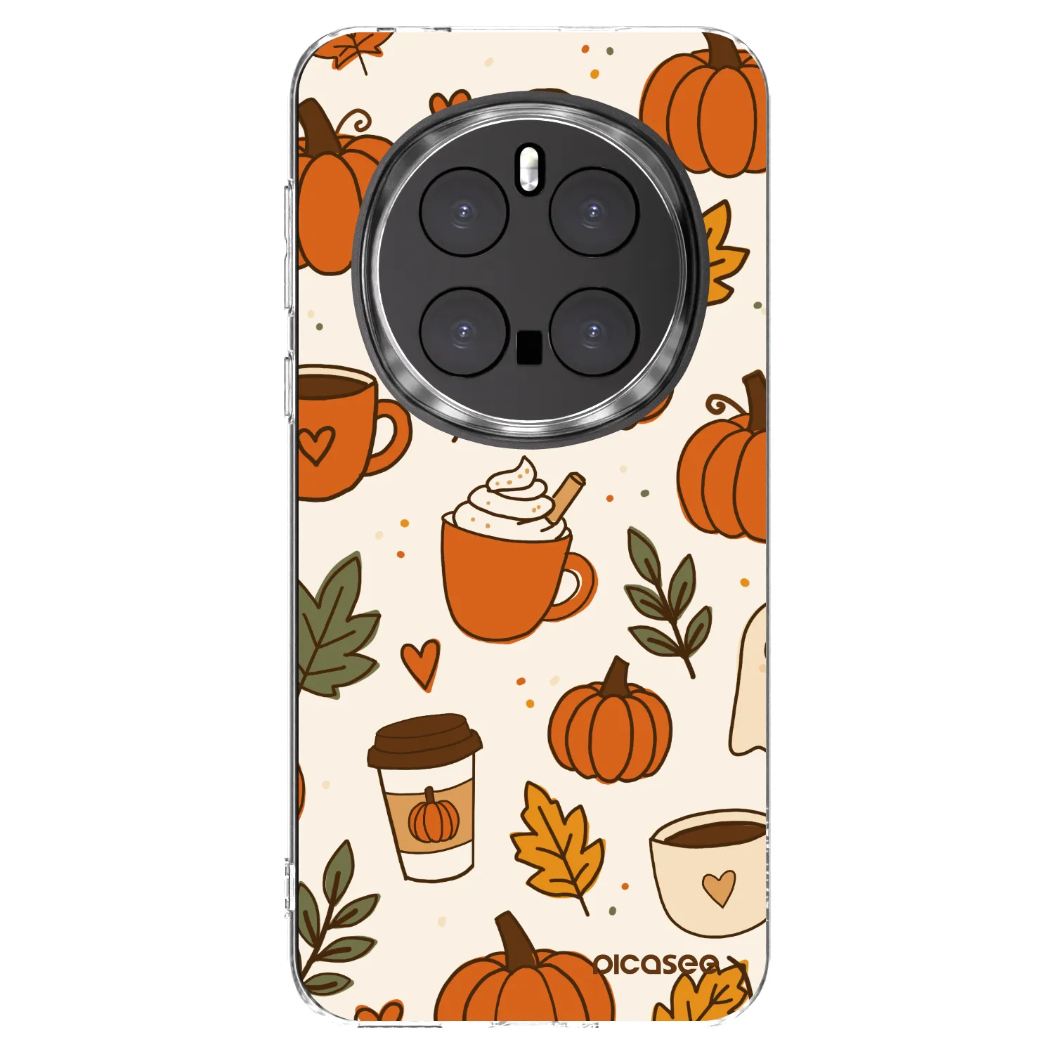 Picasee silikonový průhledný obal pro Honor Magic7 Pro 5G - Fall vibes