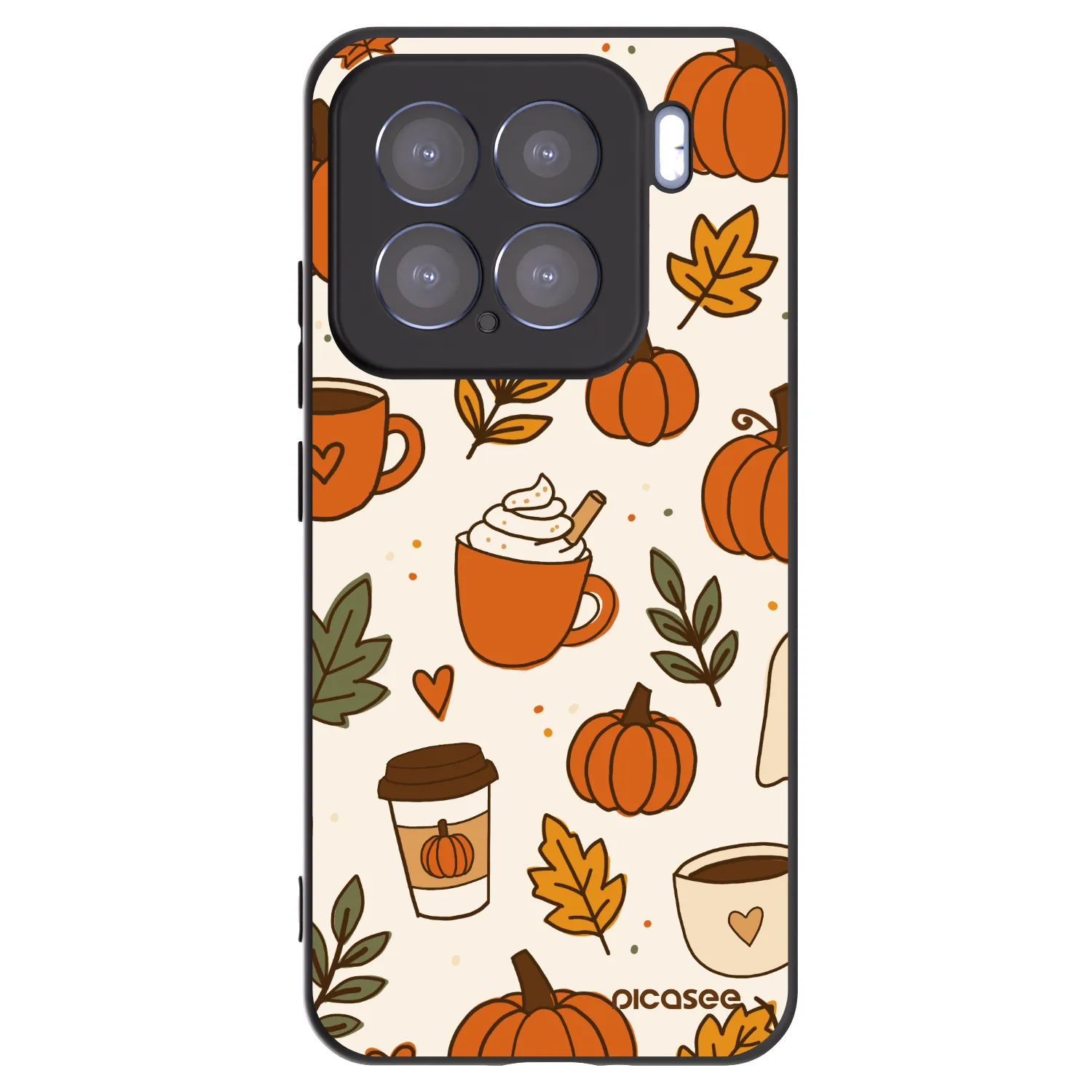 Picasee silikonový černý obal pro Xiaomi 15 - Fall vibes
