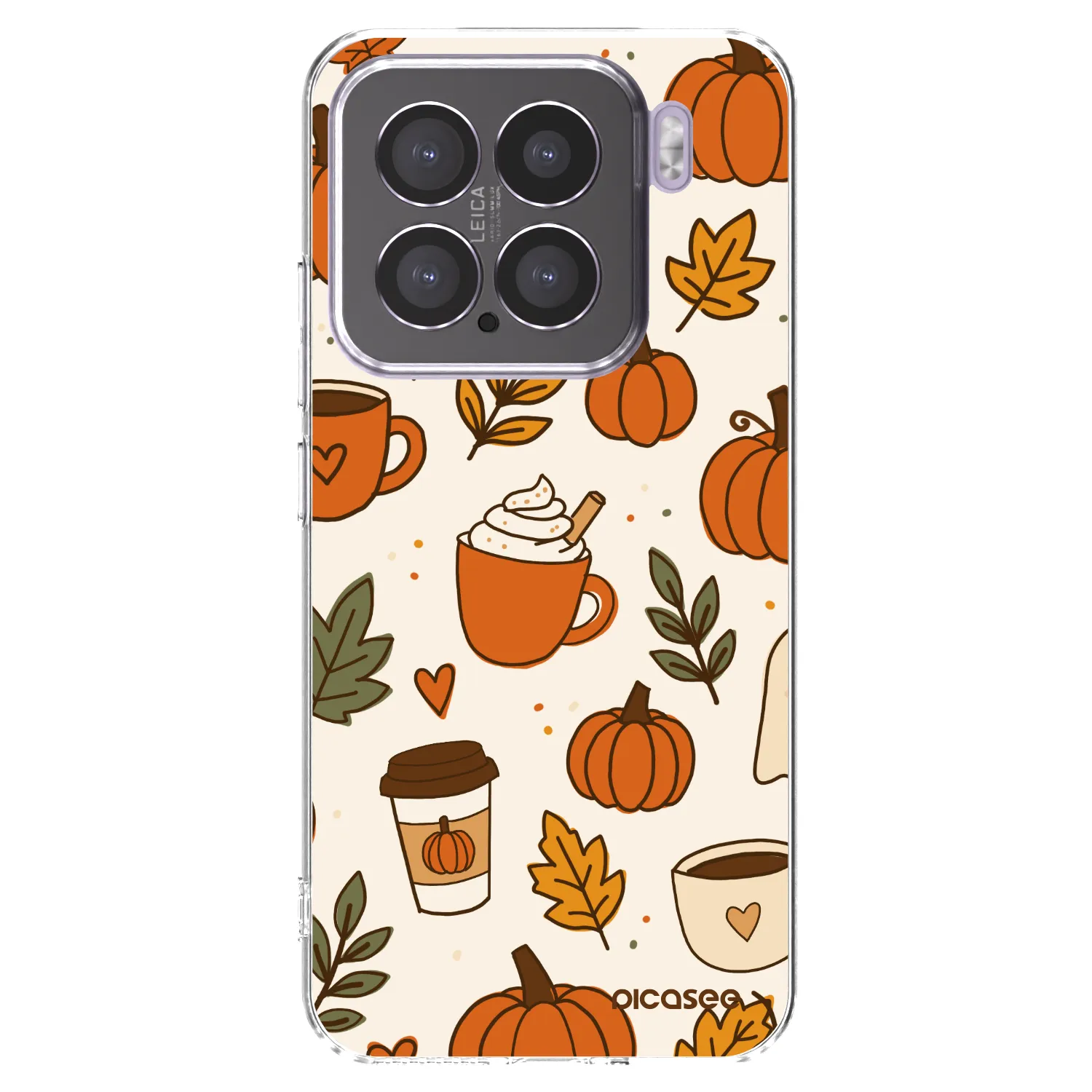Picasee silikonový průhledný obal pro Xiaomi 15 - Fall vibes