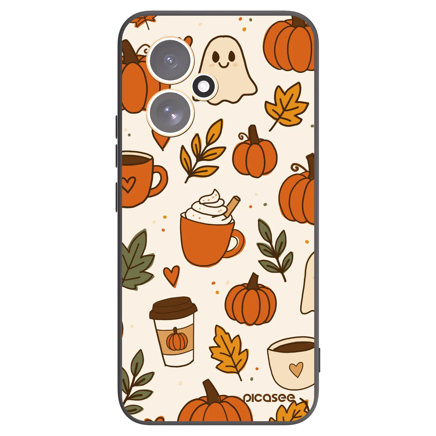 Picasee silikonový černý obal pro Honor 400 5G - Fall vibes