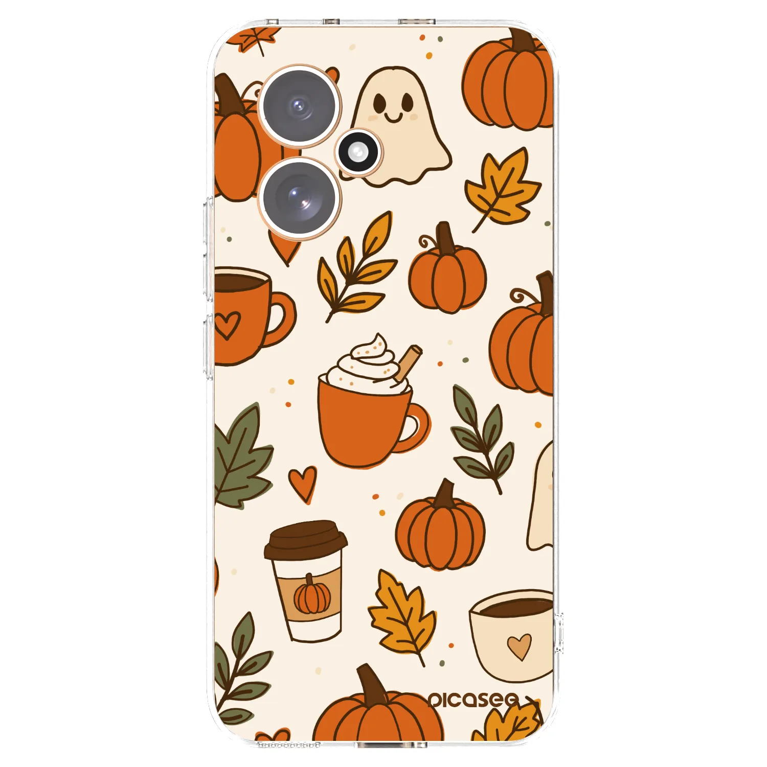 Picasee silikonový průhledný obal pro Honor 400 5G - Fall vibes