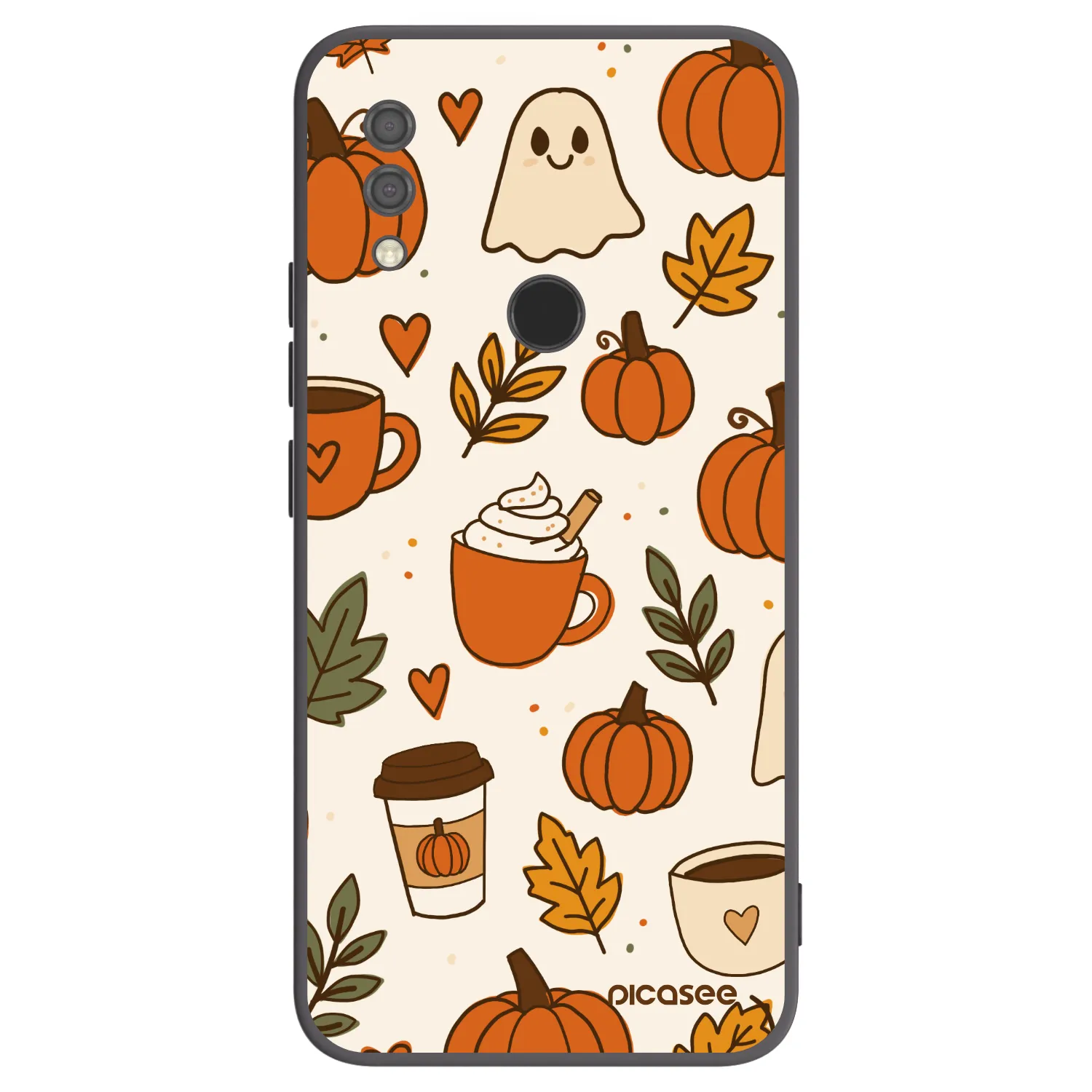 Picasee silikonový černý obal pro Xiaomi Redmi 7 - Fall vibes