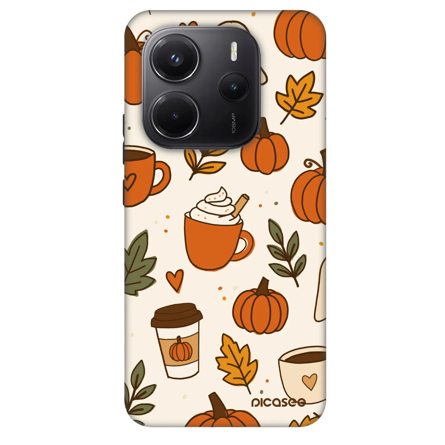 Picasee Fashion Case pro Xiaomi Redmi Note 14 5G - Fall vibes