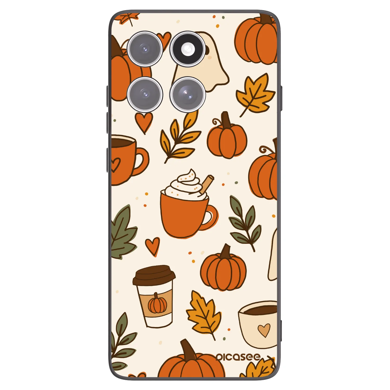 Picasee silikonový černý obal pro Motorola Edge 60 Pro - Fall vibes