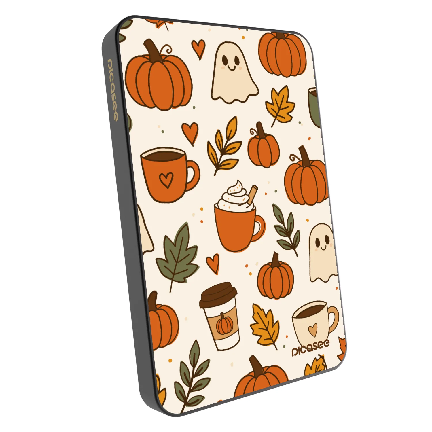 Picasee Powerbanka s MagSafe 5 000 mAh Šedá - Fall vibes