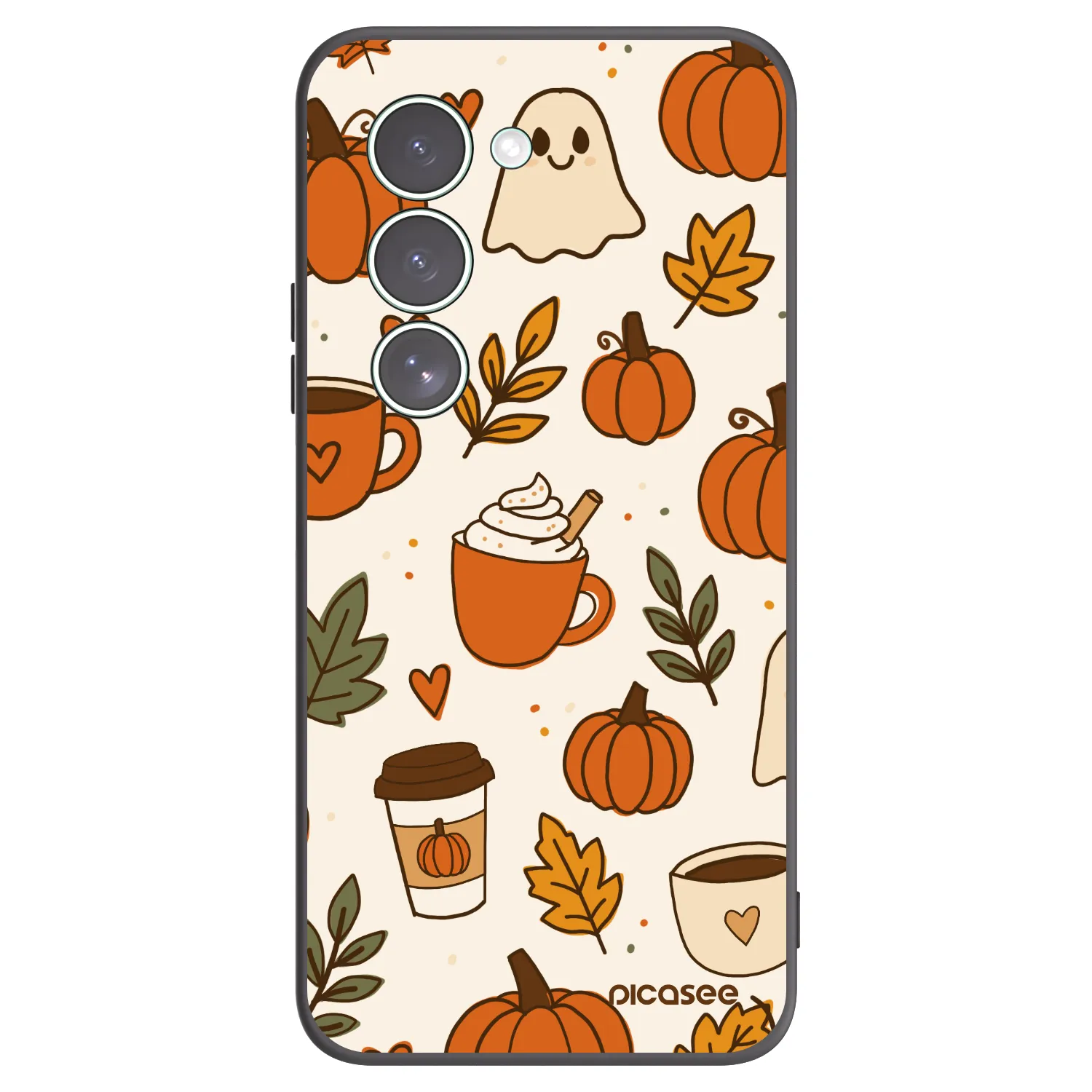 Picasee silikonový černý obal pro Xiaomi Redmi 15 5G - Fall vibes