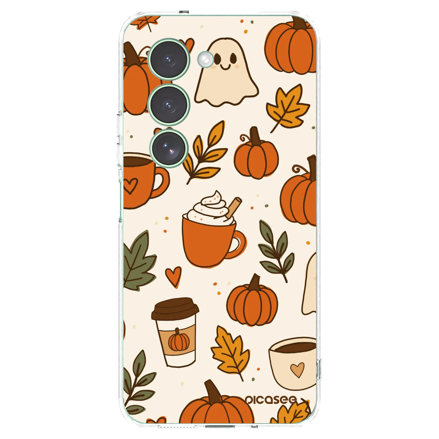 Picasee silikonový průhledný obal pro Xiaomi Redmi 15 5G - Fall vibes