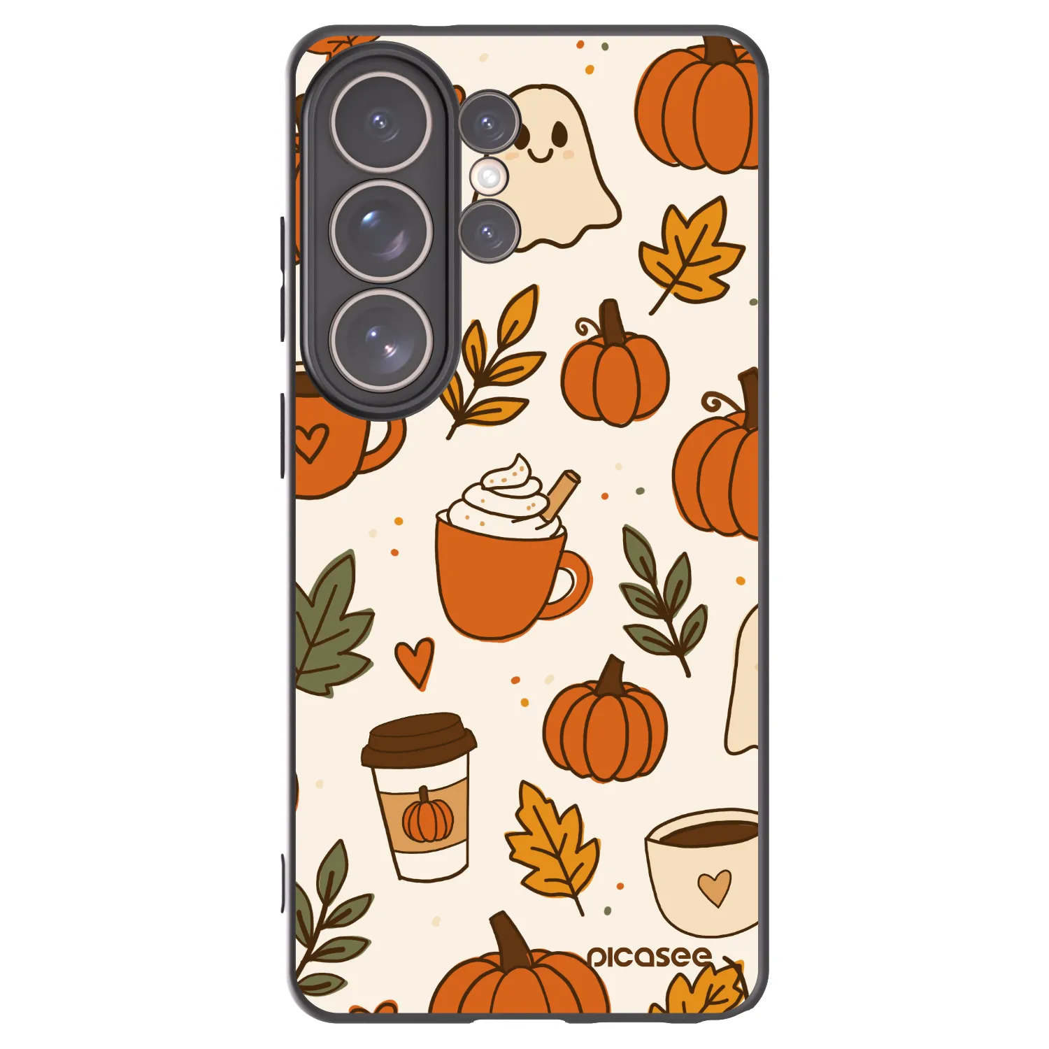 Picasee silikonový černý obal pro Samsung Galaxy S26 Ultra - Fall vibes