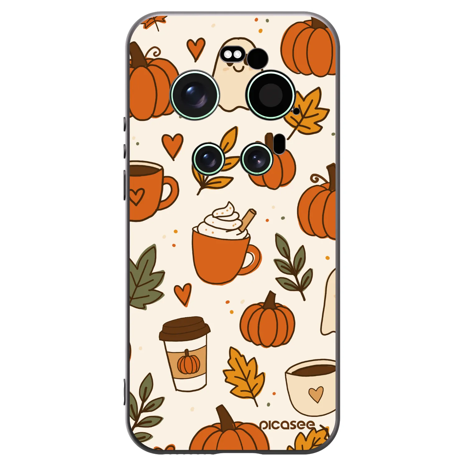 Picasee silikonový černý obal pro Xiaomi 17 Ultra - Fall vibes