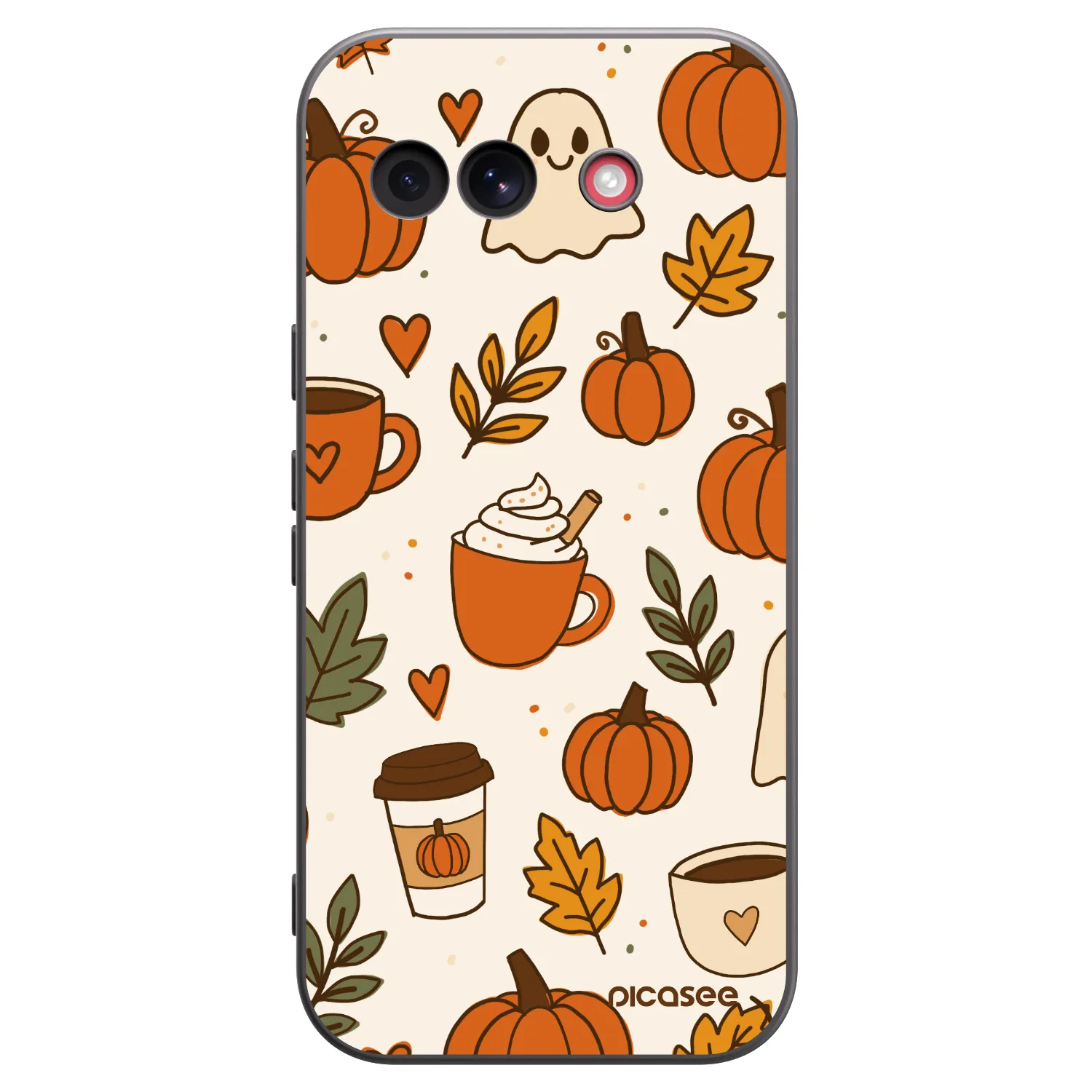 Picasee silikonový černý obal pro Google Pixel 10a - Fall vibes