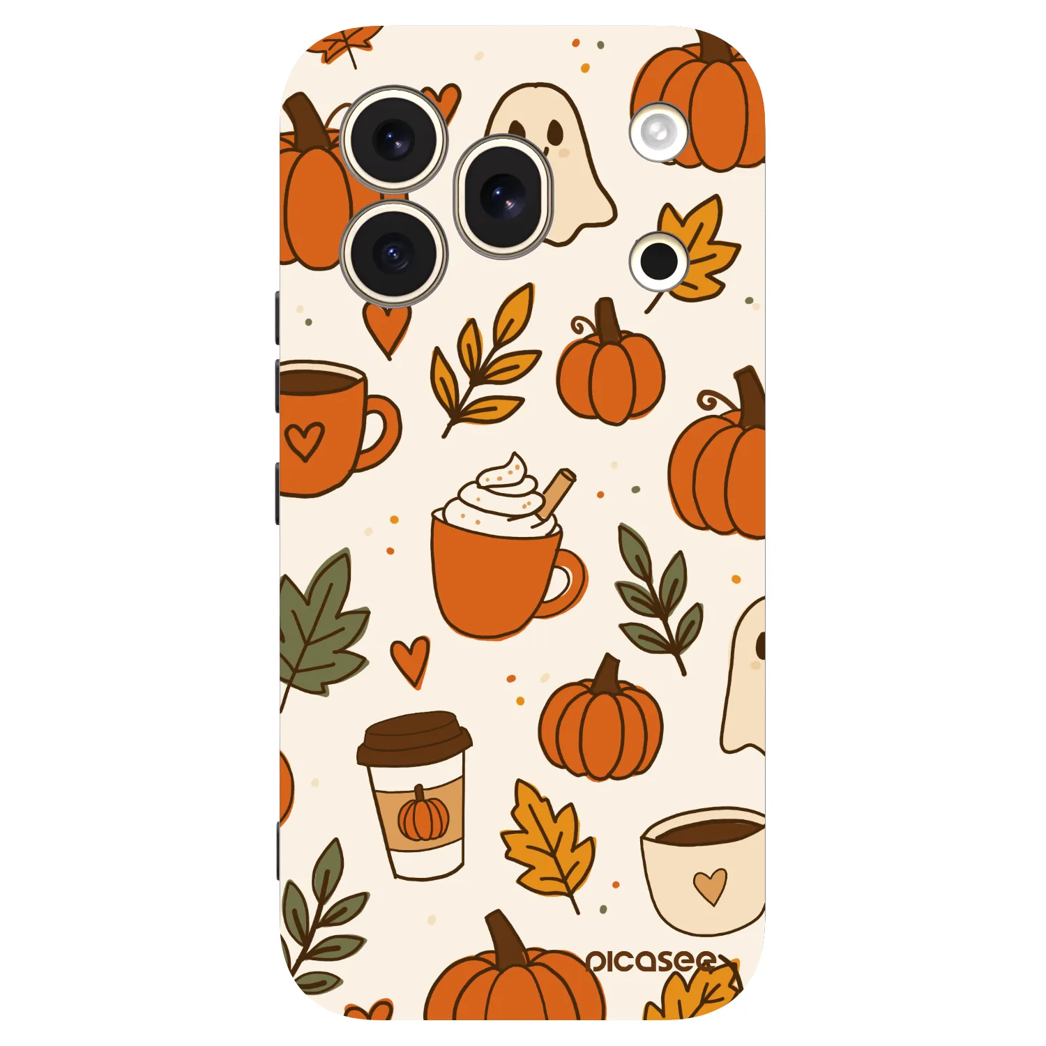 Picasee silikonový černý obal pro Honor 600 Pro - Fall vibes