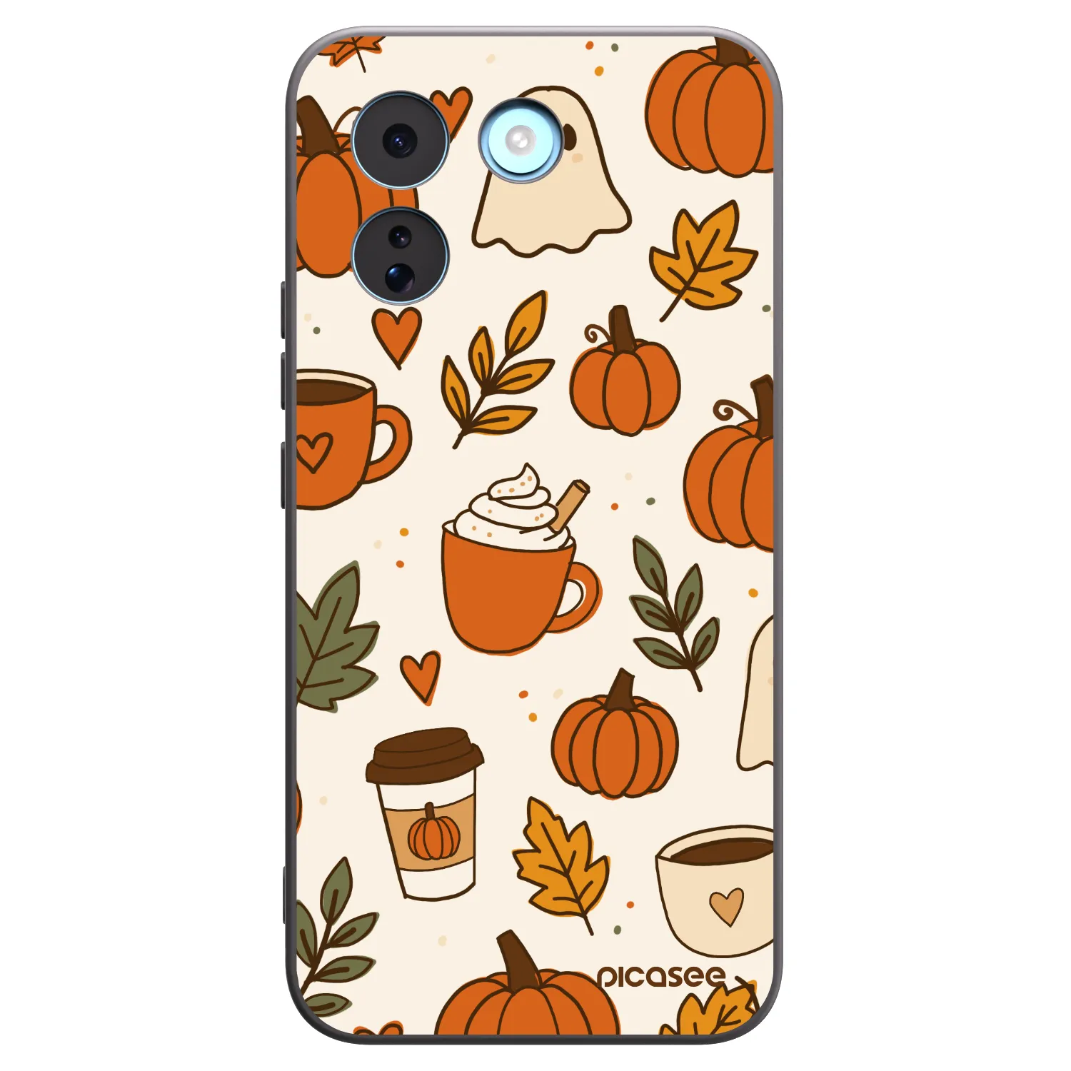 Picasee silikonový černý obal pro Xiaomi Redmi Note 17 Pro MAX 5G - Fall vibes