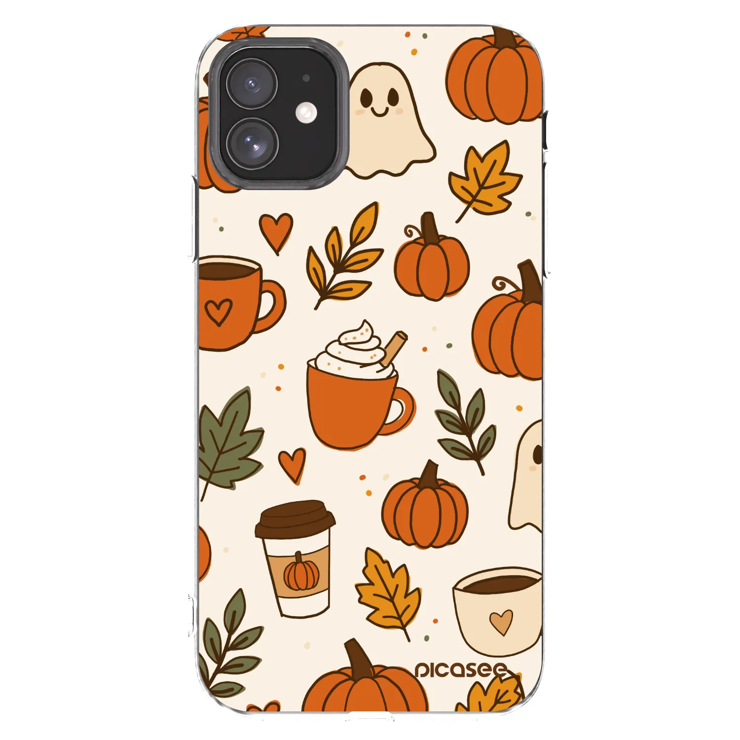 Picasee silikonový průhledný obal pro Apple iPhone 11 - Fall vibes