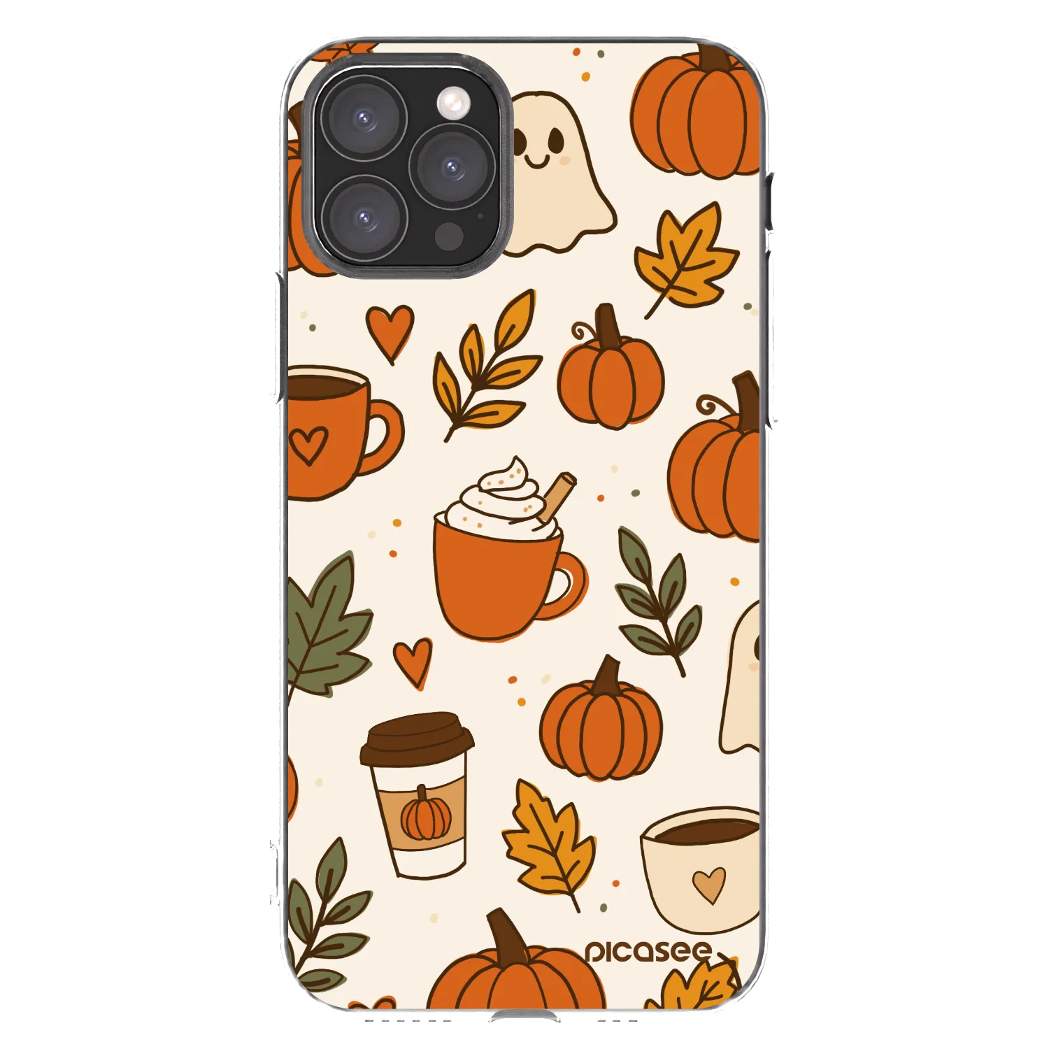 Picasee silikonový průhledný obal pro Apple iPhone 11 Pro - Fall vibes