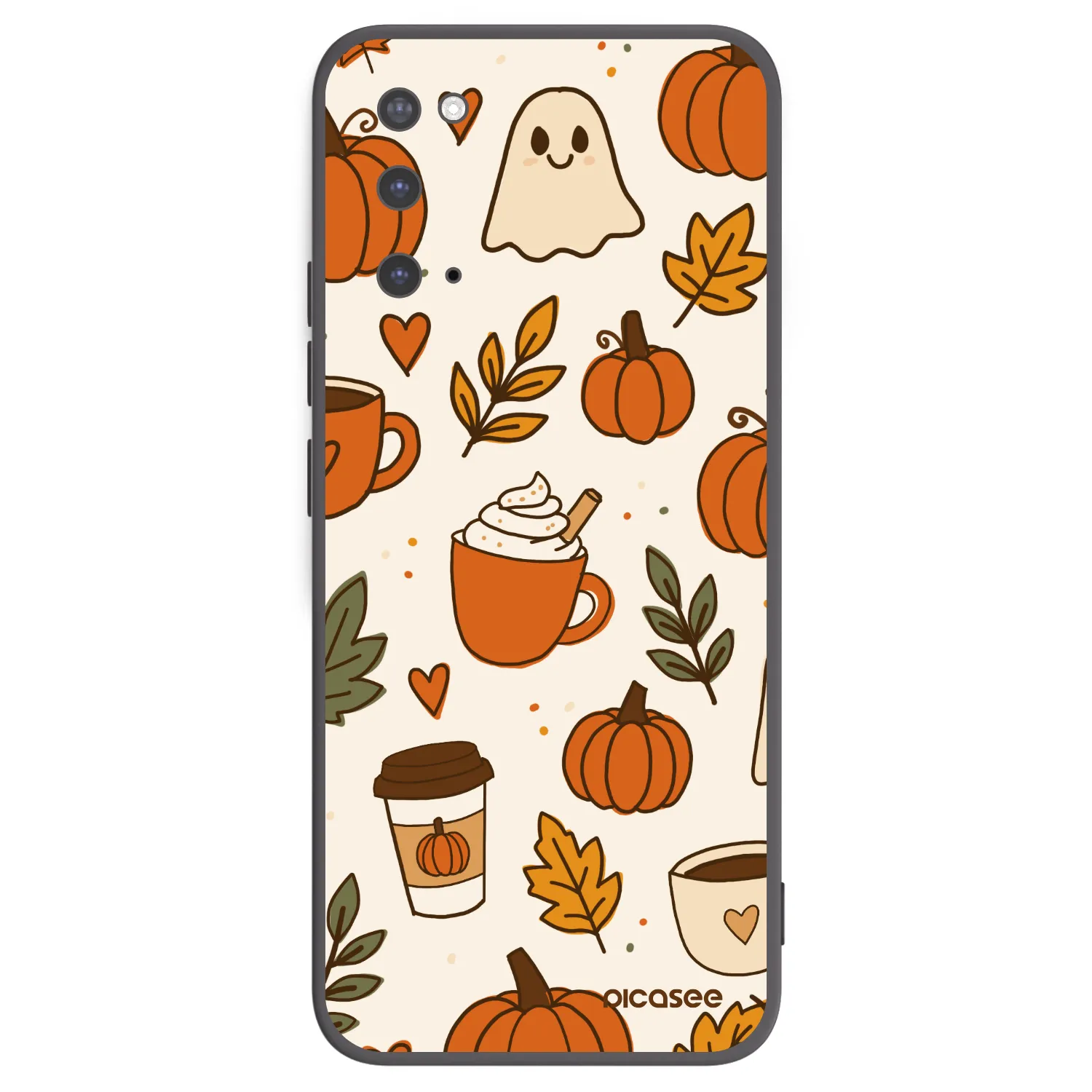 Picasee silikonový černý obal pro Samsung Galaxy S20 G980F - Fall vibes