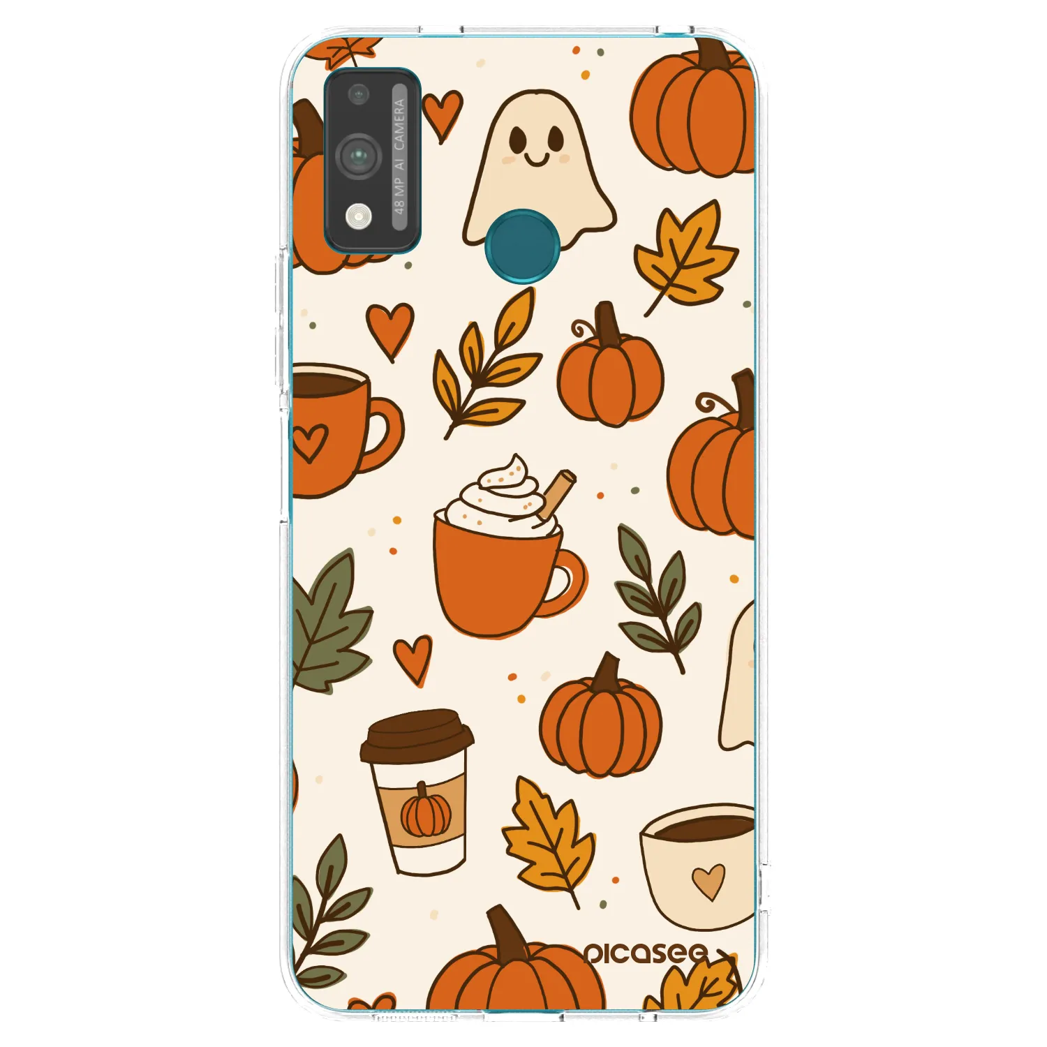 Picasee silikonový průhledný obal pro Honor 9X Lite - Fall vibes
