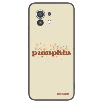 Picasee silikonový černý obal pro Xiaomi Mi 11 - Hey there pumpkin