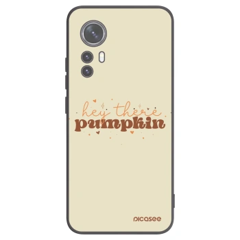 Picasee silikonový černý obal pro Xiaomi 12 - Hey there pumpkin